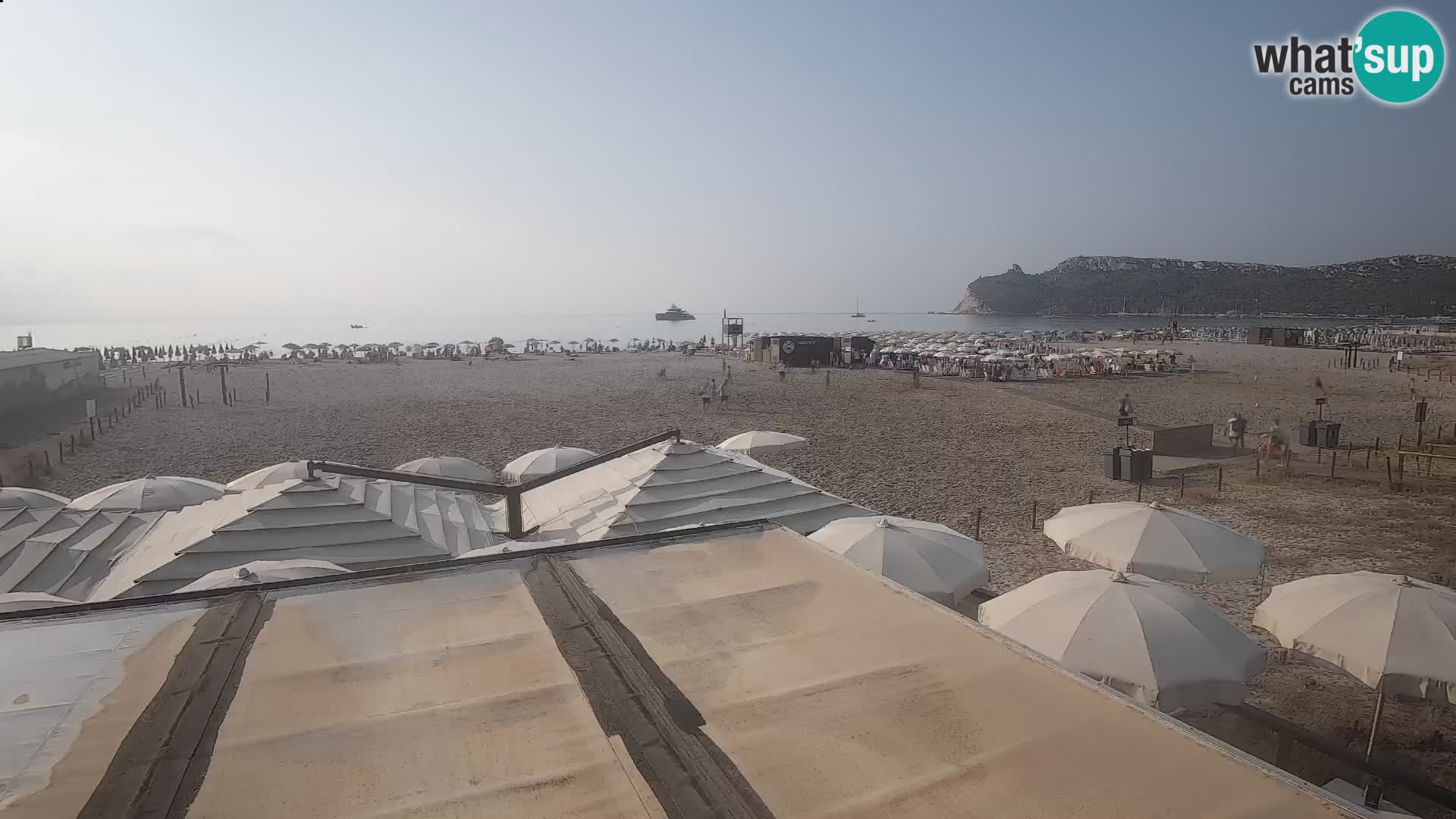 Poetto Strand Webcam | Cagliari | Sardinien