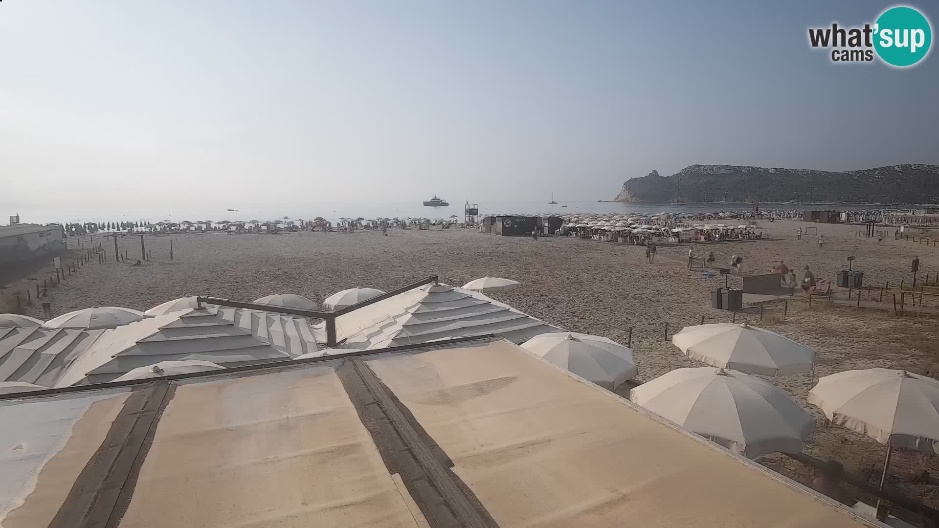 Poetto beach webcam | Cagliari | Sardinia