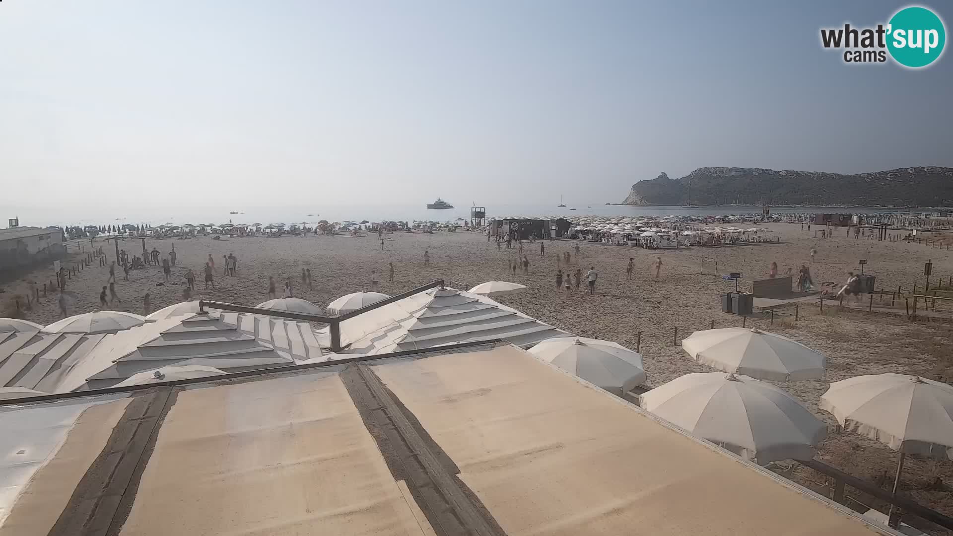 Poetto beach webcam | Cagliari | Sardinia