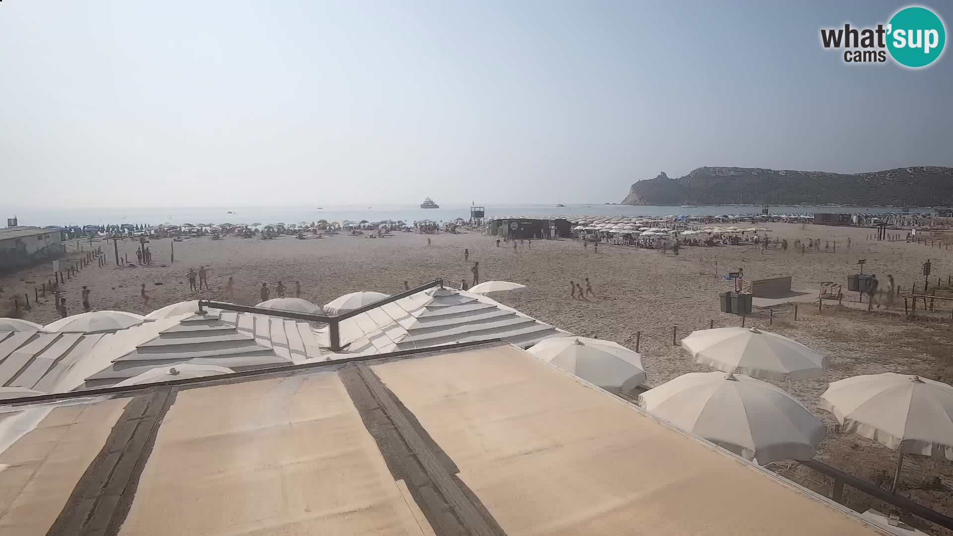 Webcam plage de Poetto | Cagliari | Sardaigne