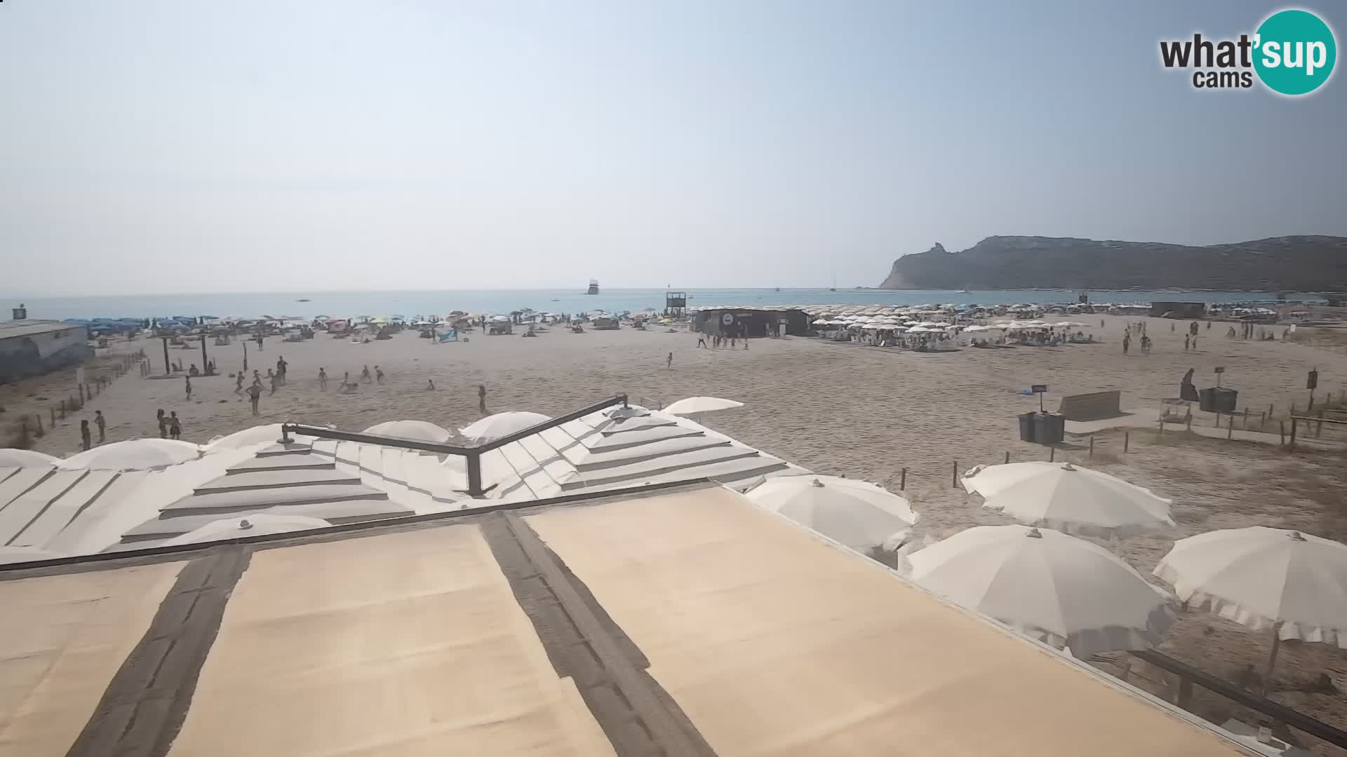 Poetto beach webcam | Cagliari | Sardinia
