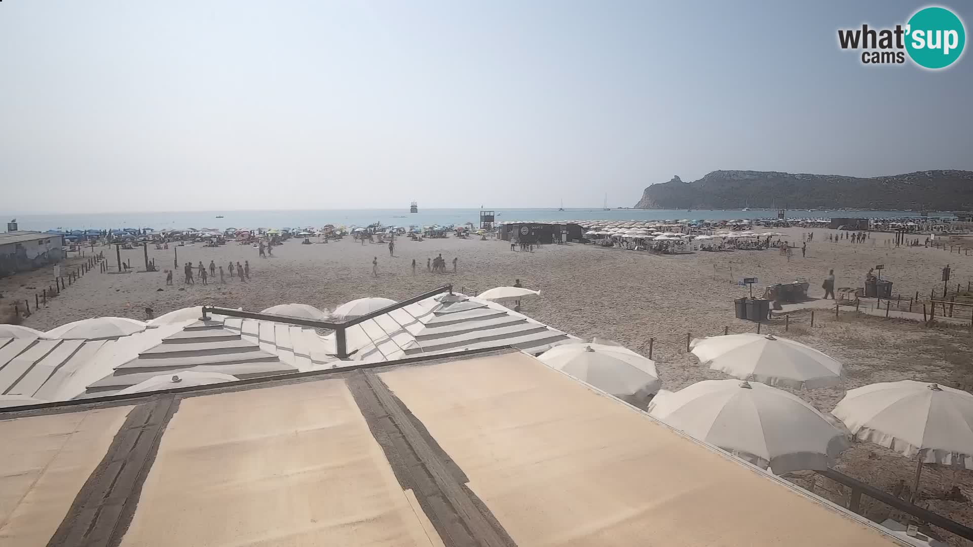 Poetto Strand Webcam | Cagliari | Sardinien