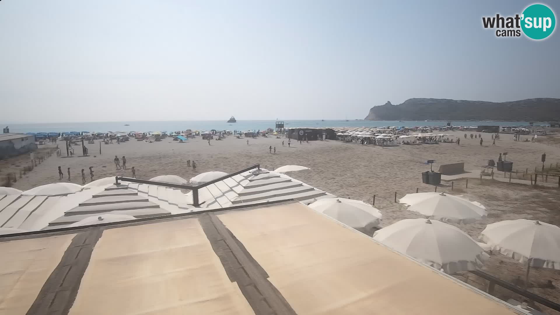 Webcam spiaggia del Poetto | Cagliari | Sardegna