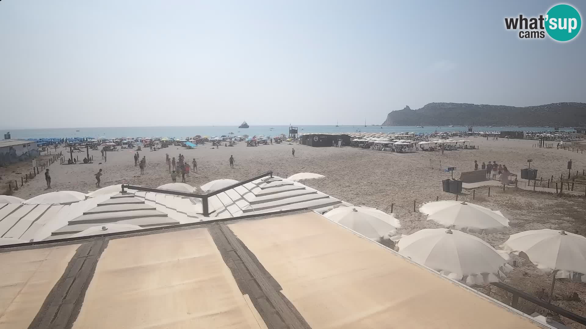 Poetto beach webcam | Cagliari | Sardinia