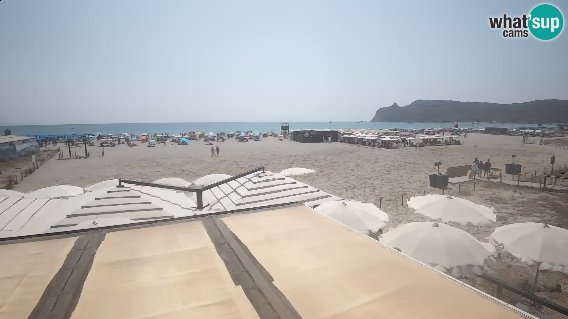 Webcam spiaggia del Poetto | Cagliari | Sardegna