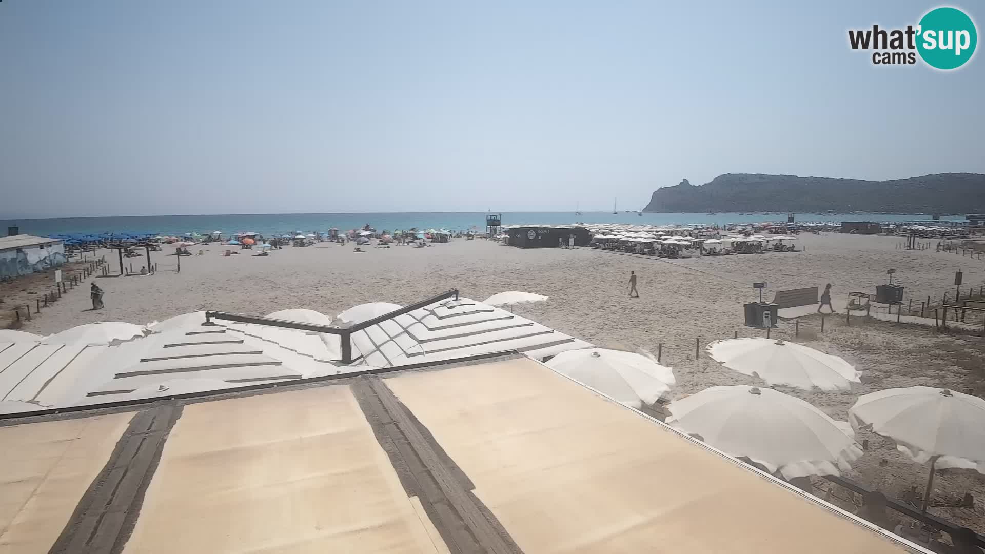 Webcam spiaggia del Poetto | Cagliari | Sardegna