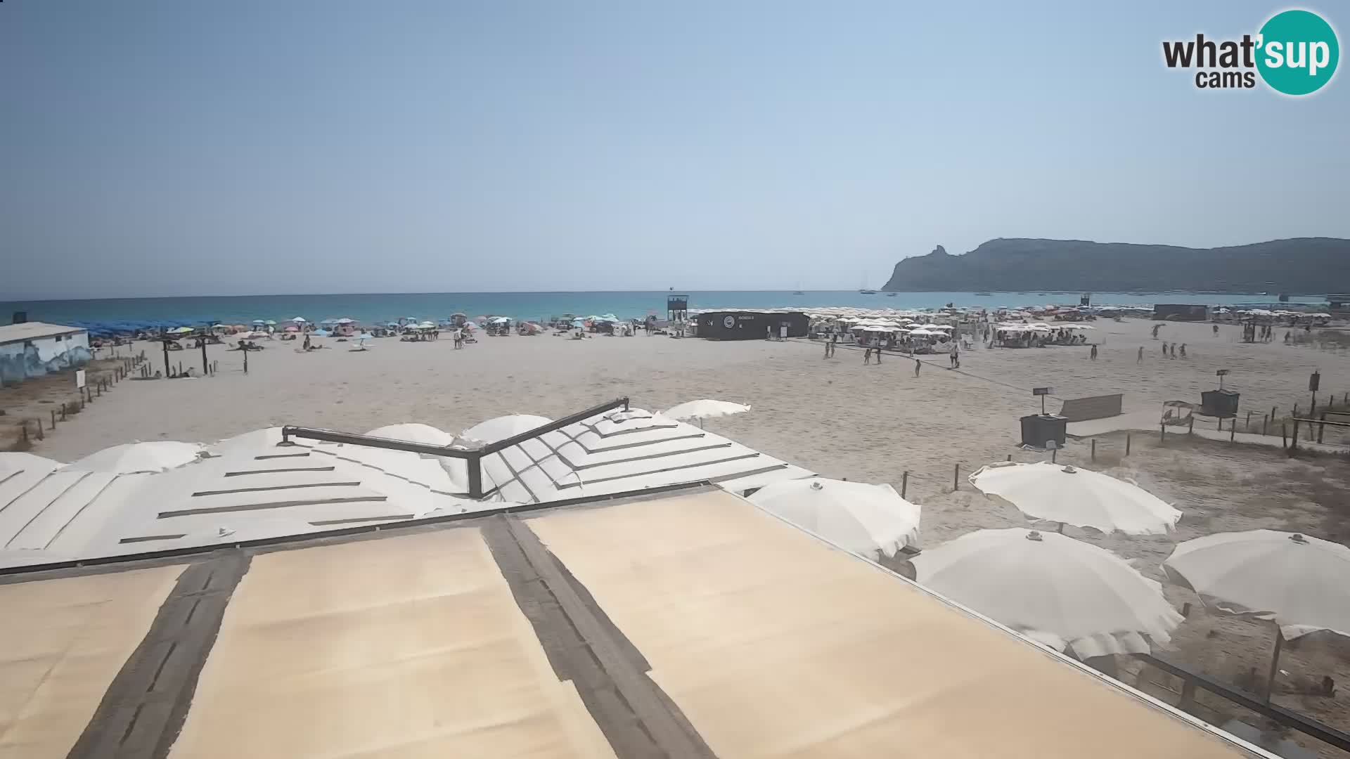 Poetto beach webcam | Cagliari | Sardinia