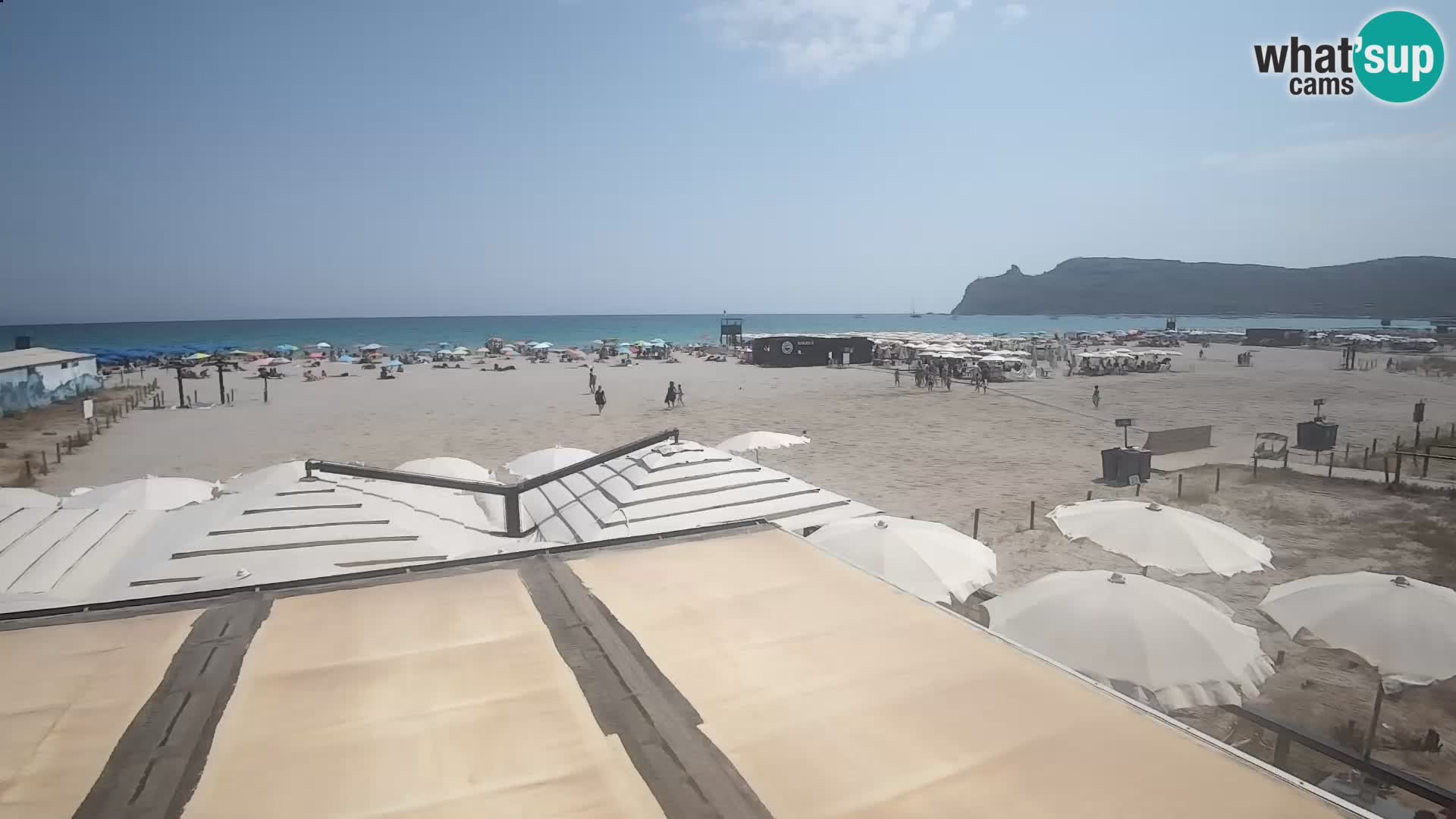 Webcam spiaggia del Poetto | Cagliari | Sardegna