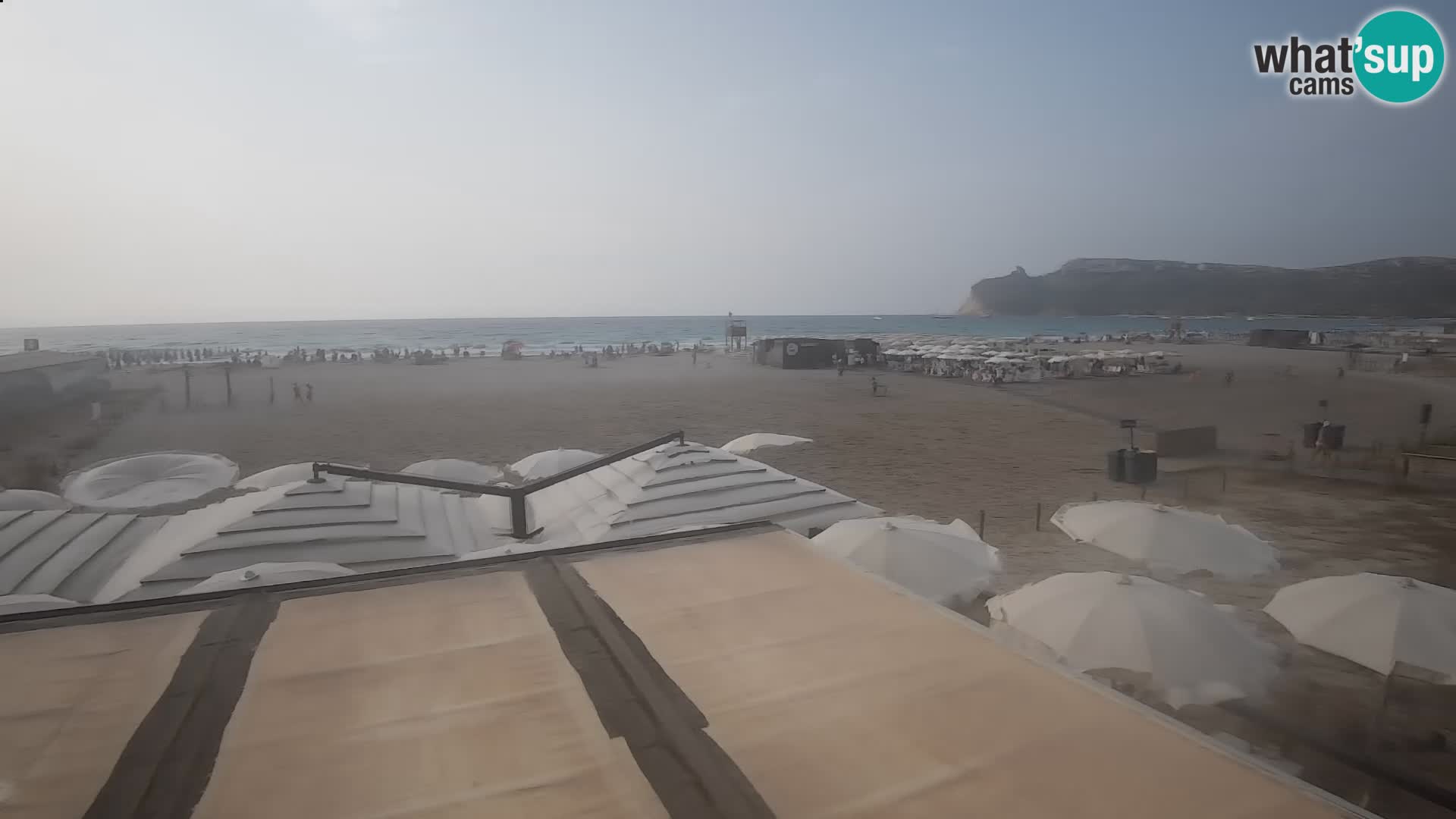 Webcam plage de Poetto | Cagliari | Sardaigne