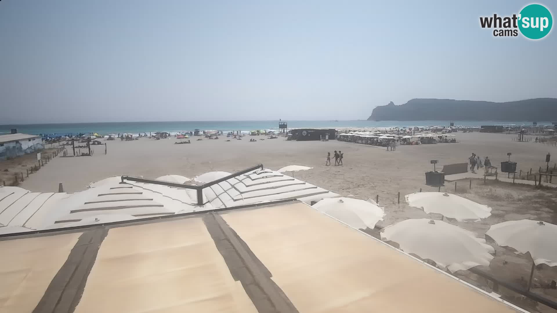 Poetto beach webcam | Cagliari | Sardinia