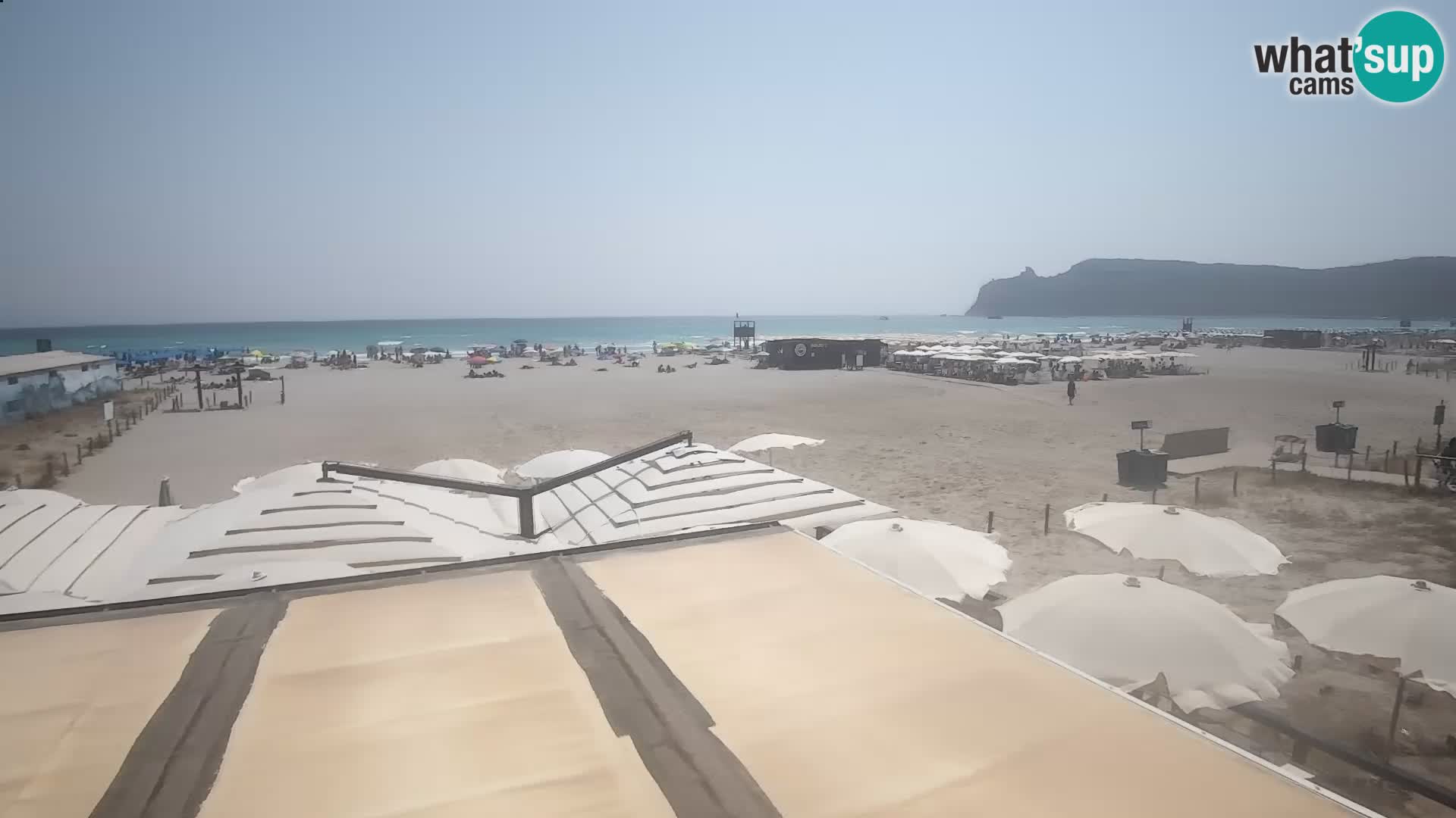 Poetto beach webcam | Cagliari | Sardinia