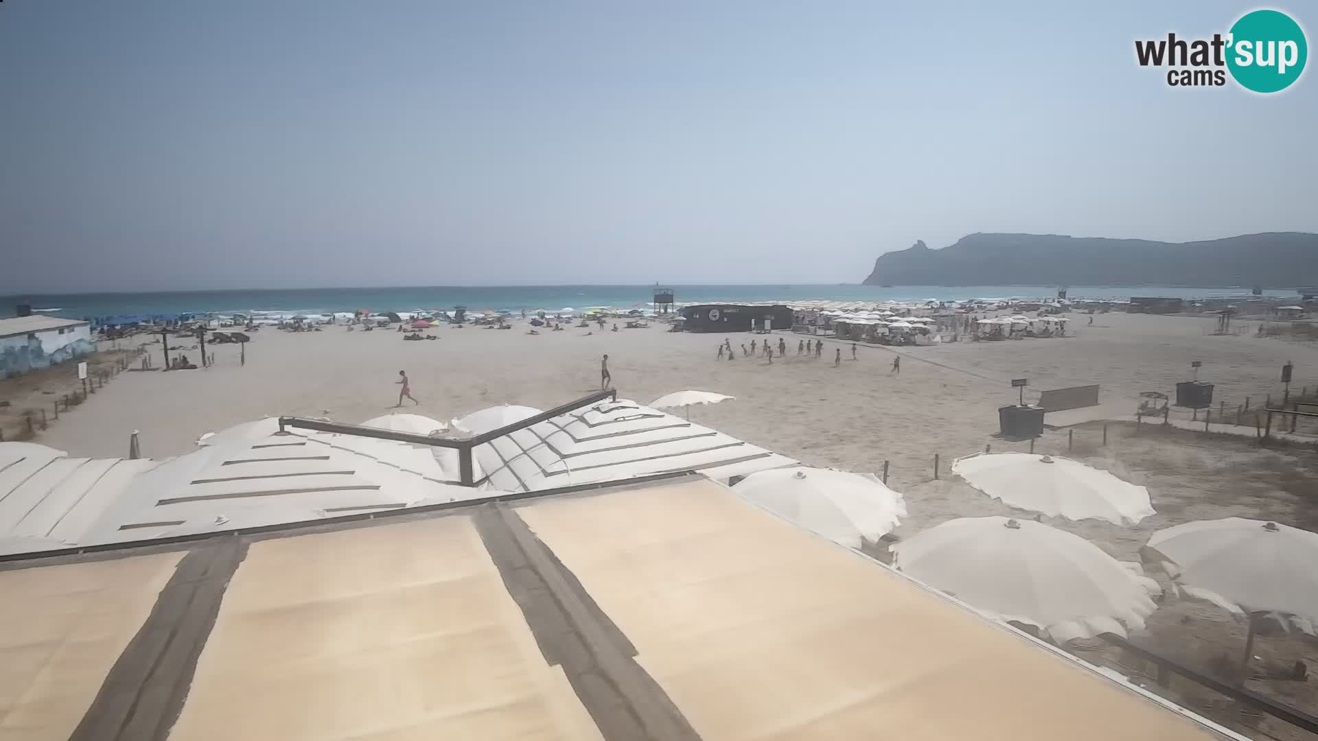 Webcam plage de Poetto | Cagliari | Sardaigne
