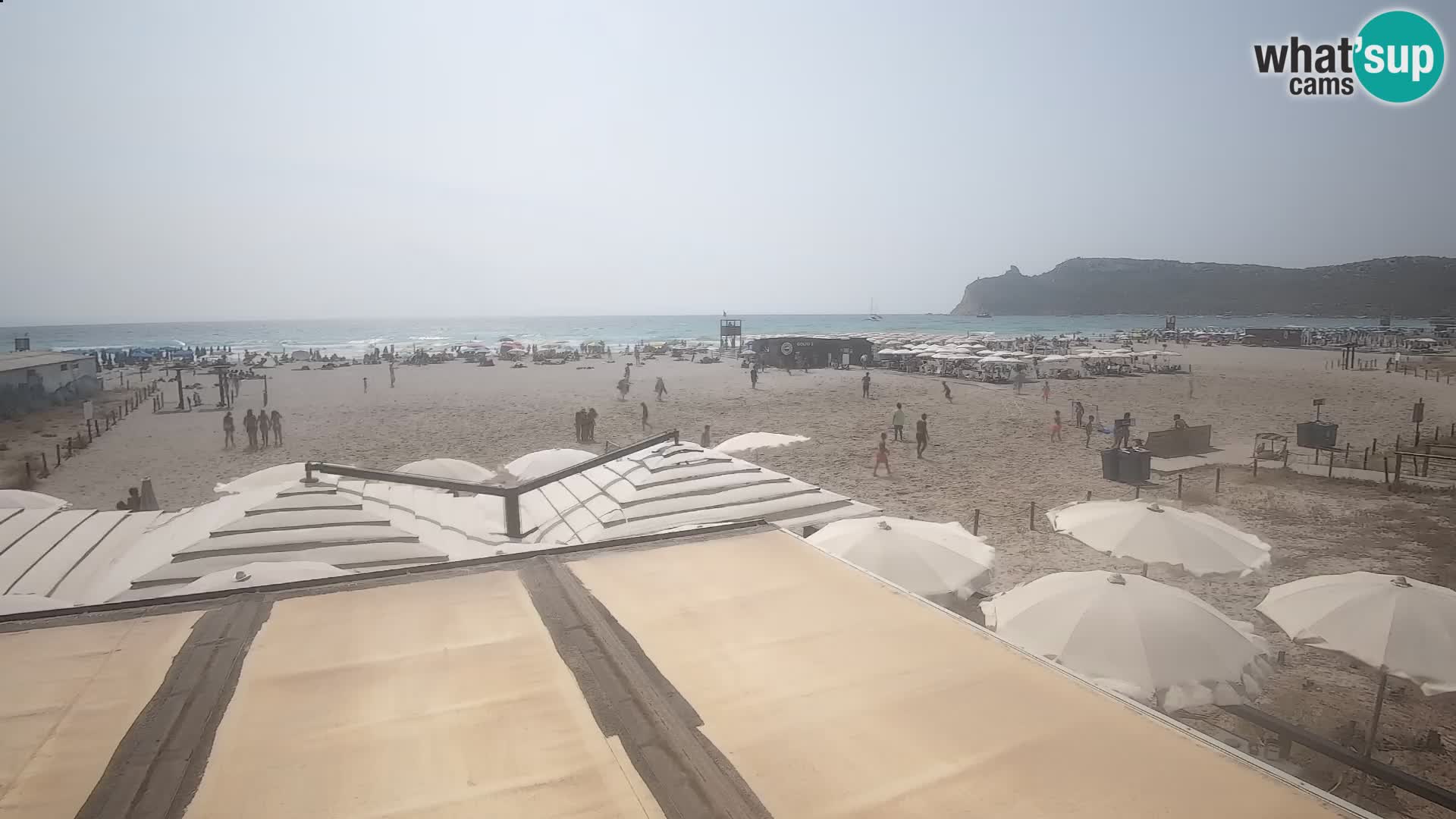 Webcam plage de Poetto | Cagliari | Sardaigne