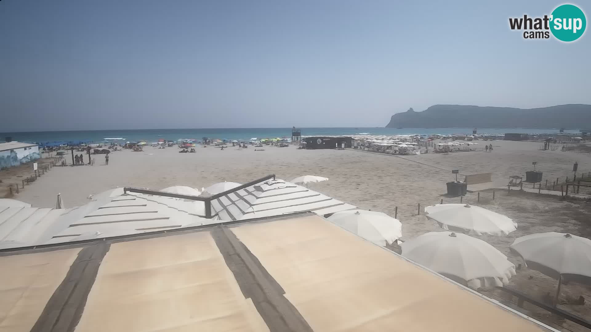 Webcam plage de Poetto | Cagliari | Sardaigne