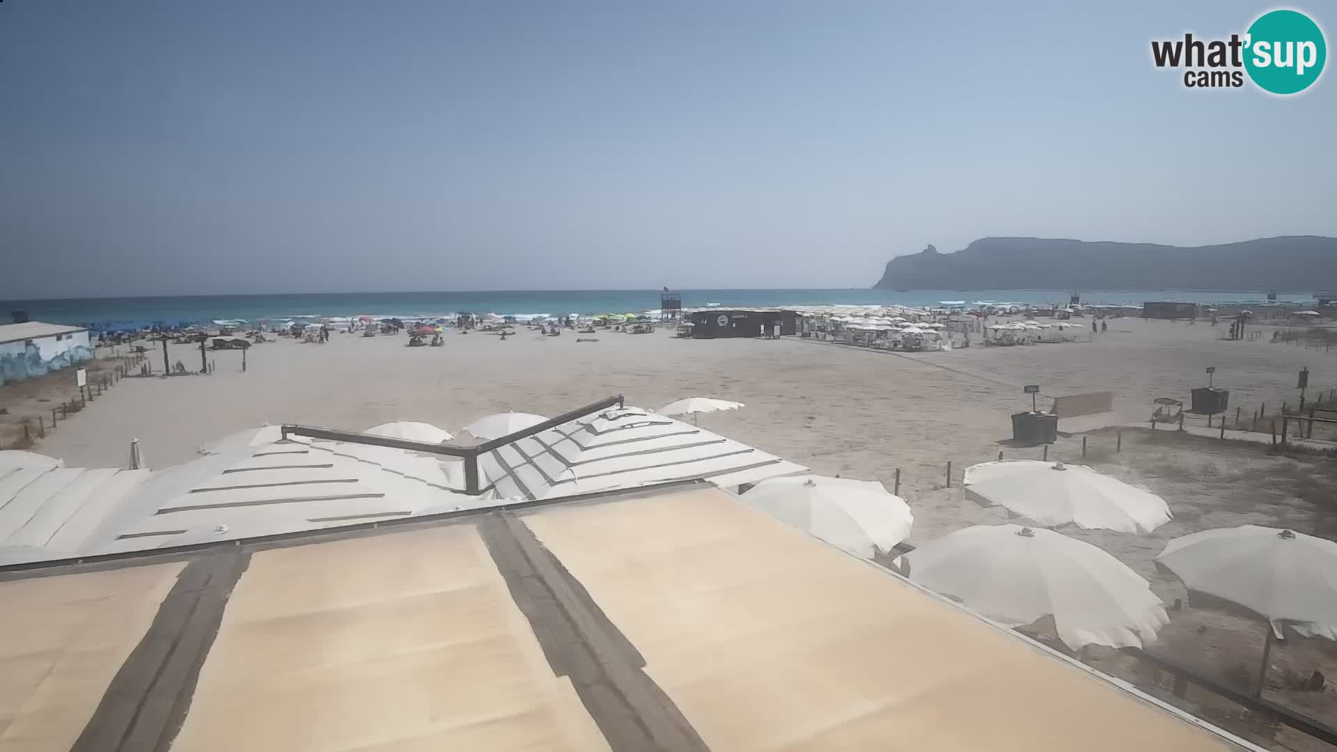 Webcam spiaggia del Poetto | Cagliari | Sardegna