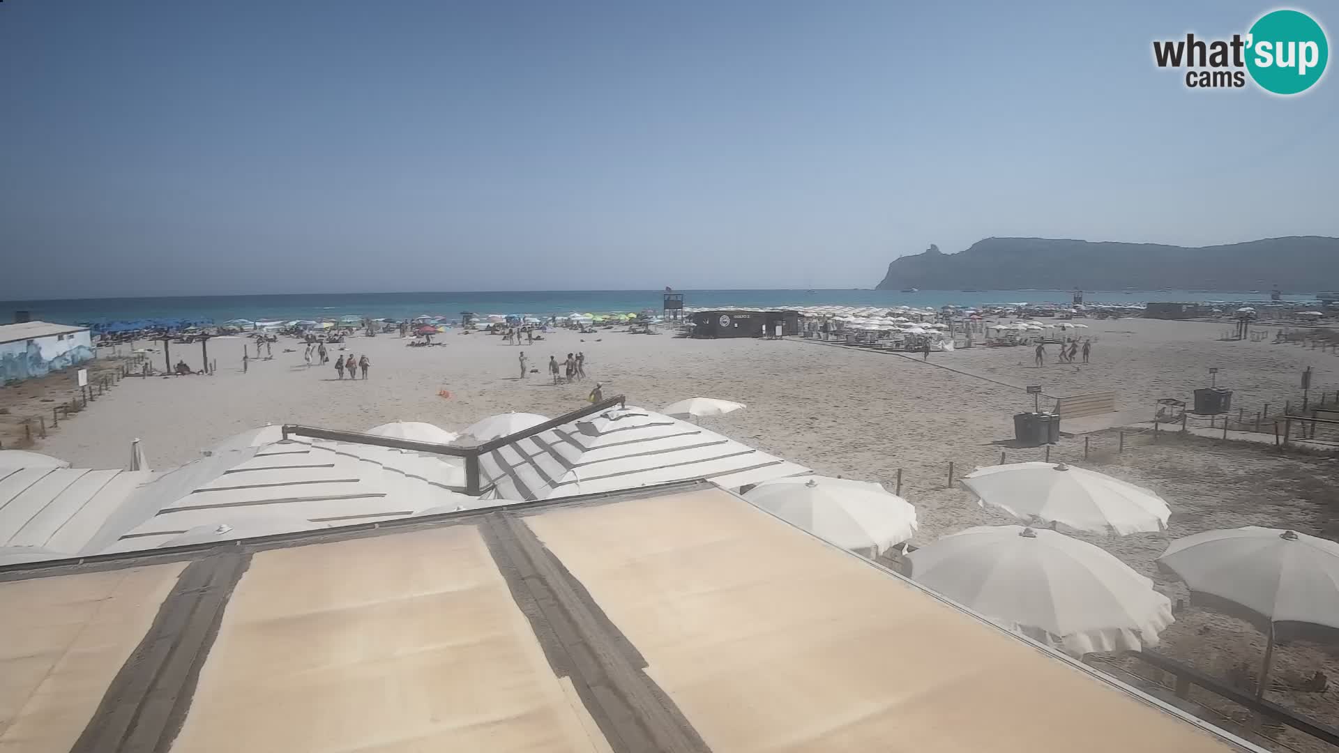 Webcam playa de Poetto | Cagliari | Cerdeña