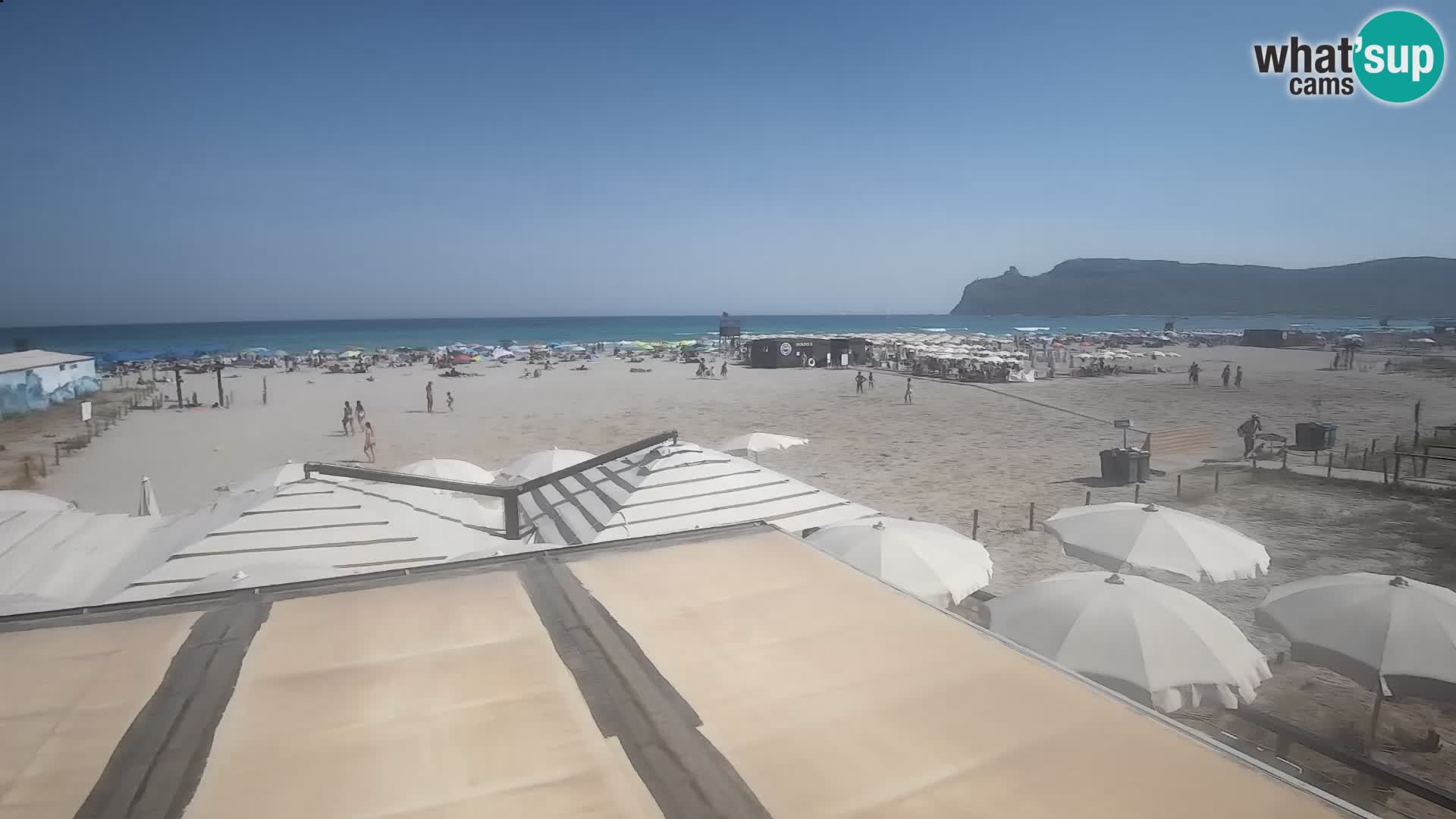 Poetto beach webcam | Cagliari | Sardinia
