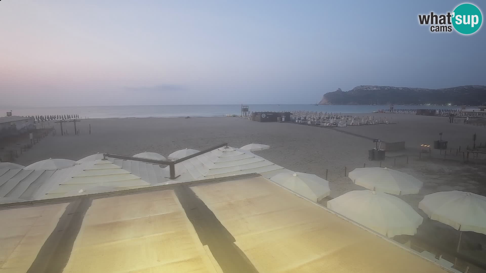 Webcam plage de Poetto | Cagliari | Sardaigne
