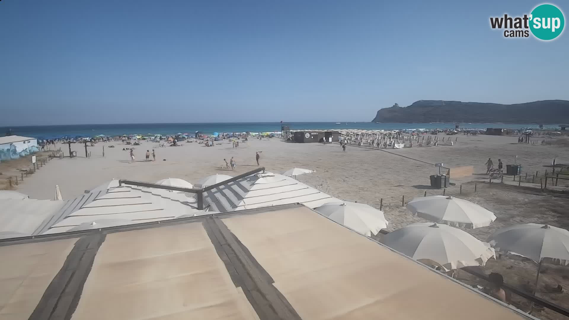 Webcam spiaggia del Poetto | Cagliari | Sardegna