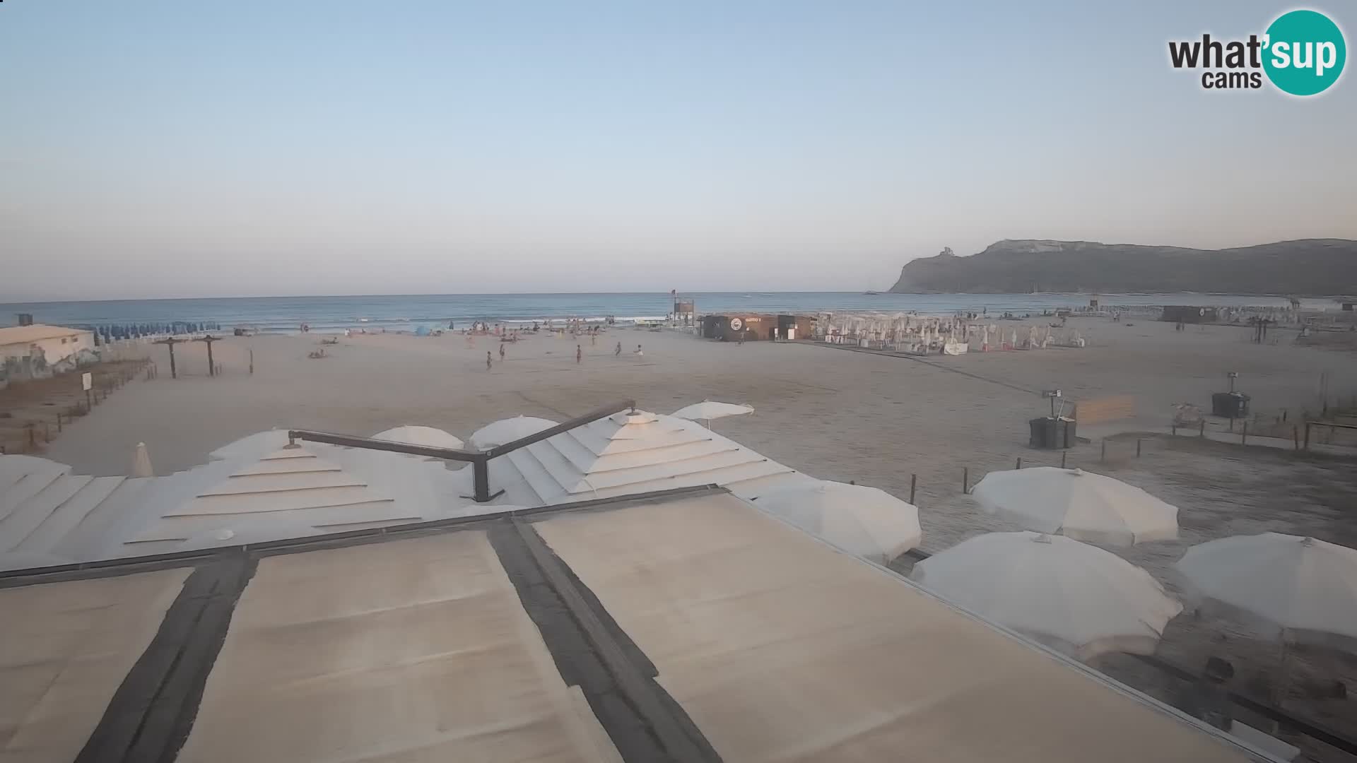 Poetto beach webcam | Cagliari | Sardinia