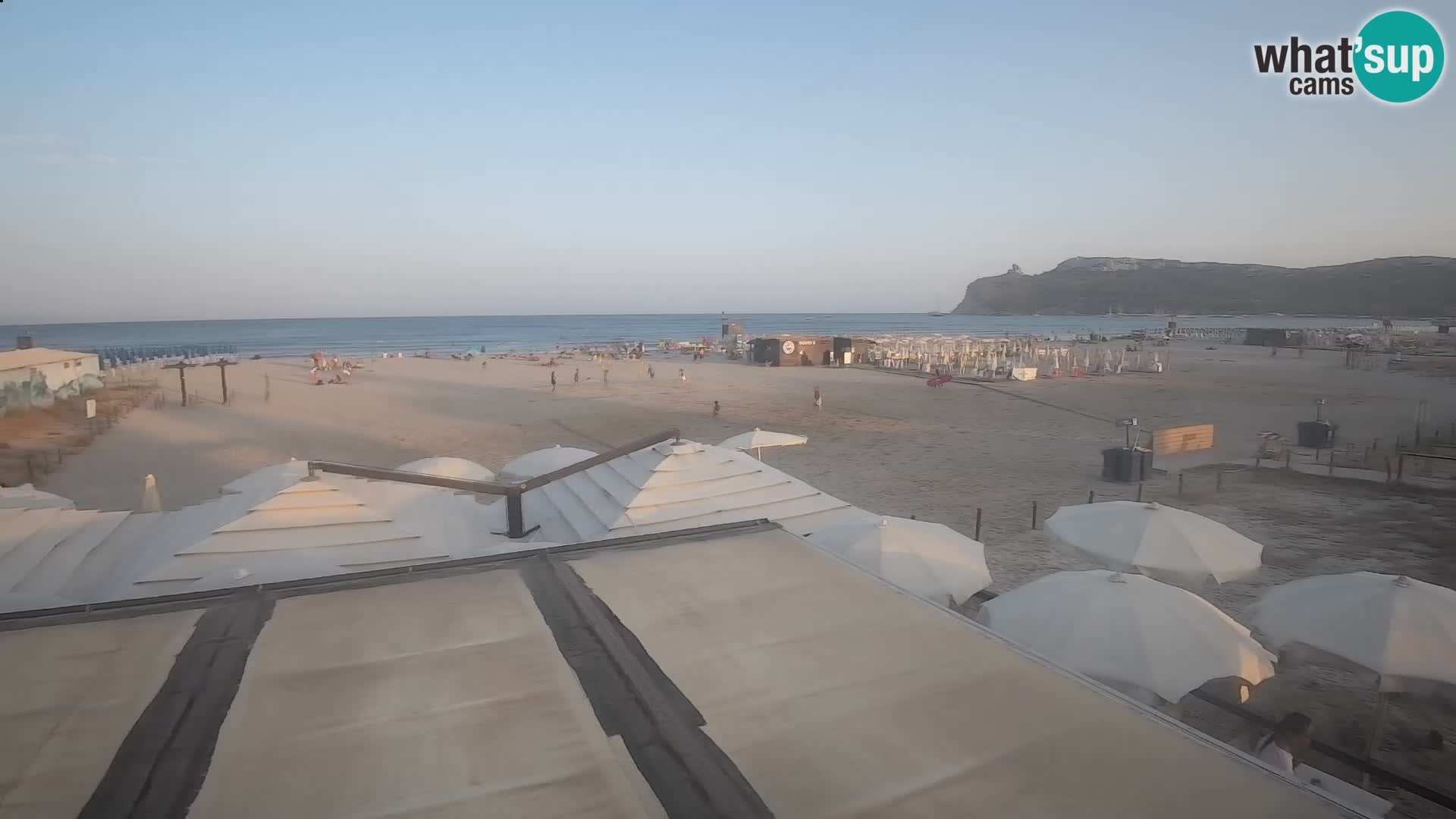 Poetto beach webcam | Cagliari | Sardinia