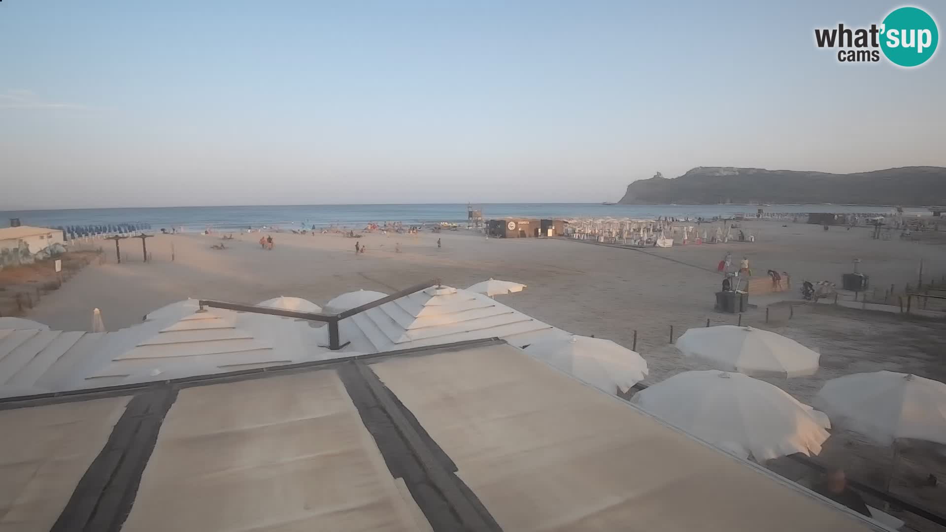 Webcam spiaggia del Poetto | Cagliari | Sardegna
