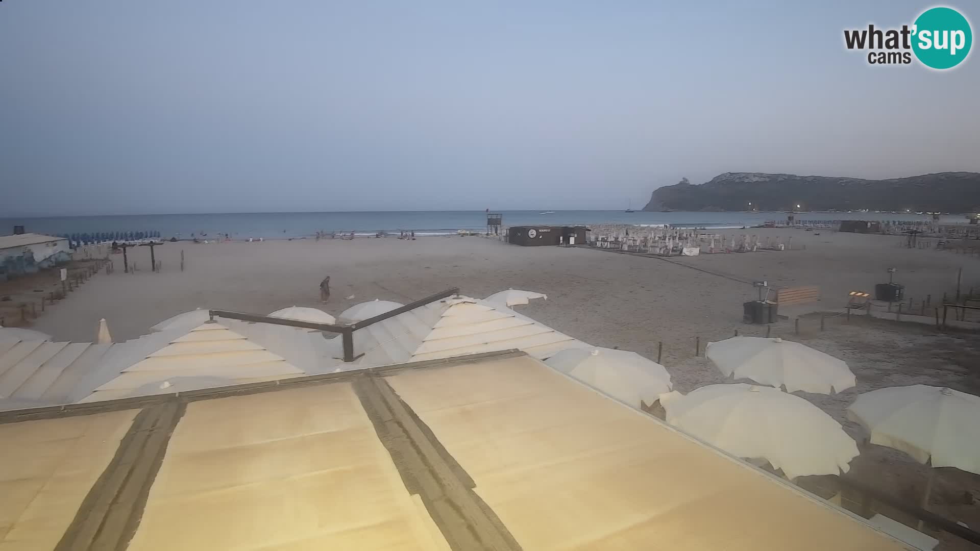 Webcam spiaggia del Poetto | Cagliari | Sardegna