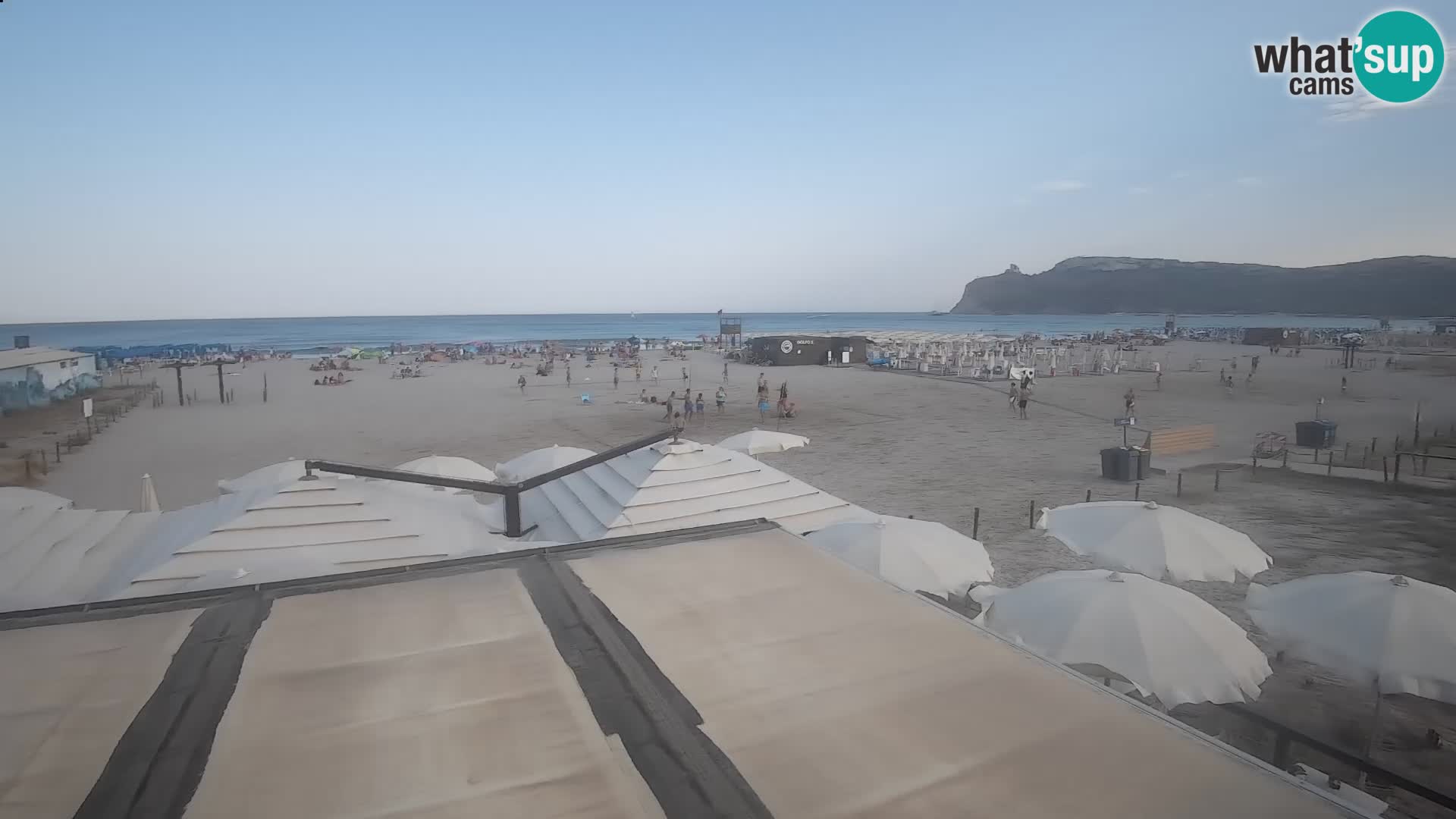 Poetto Strand Webcam | Cagliari | Sardinien