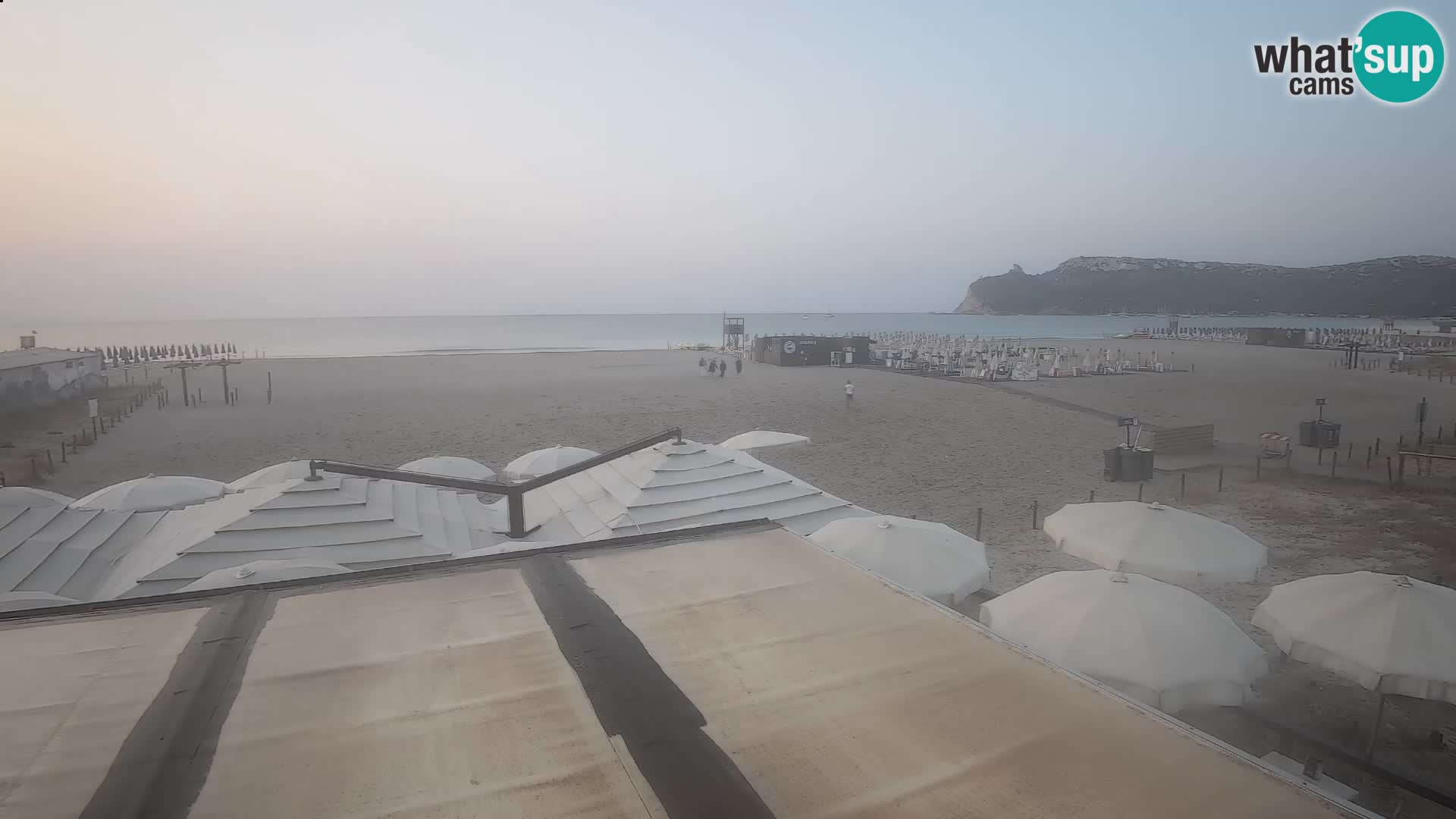Poetto beach webcam | Cagliari | Sardinija