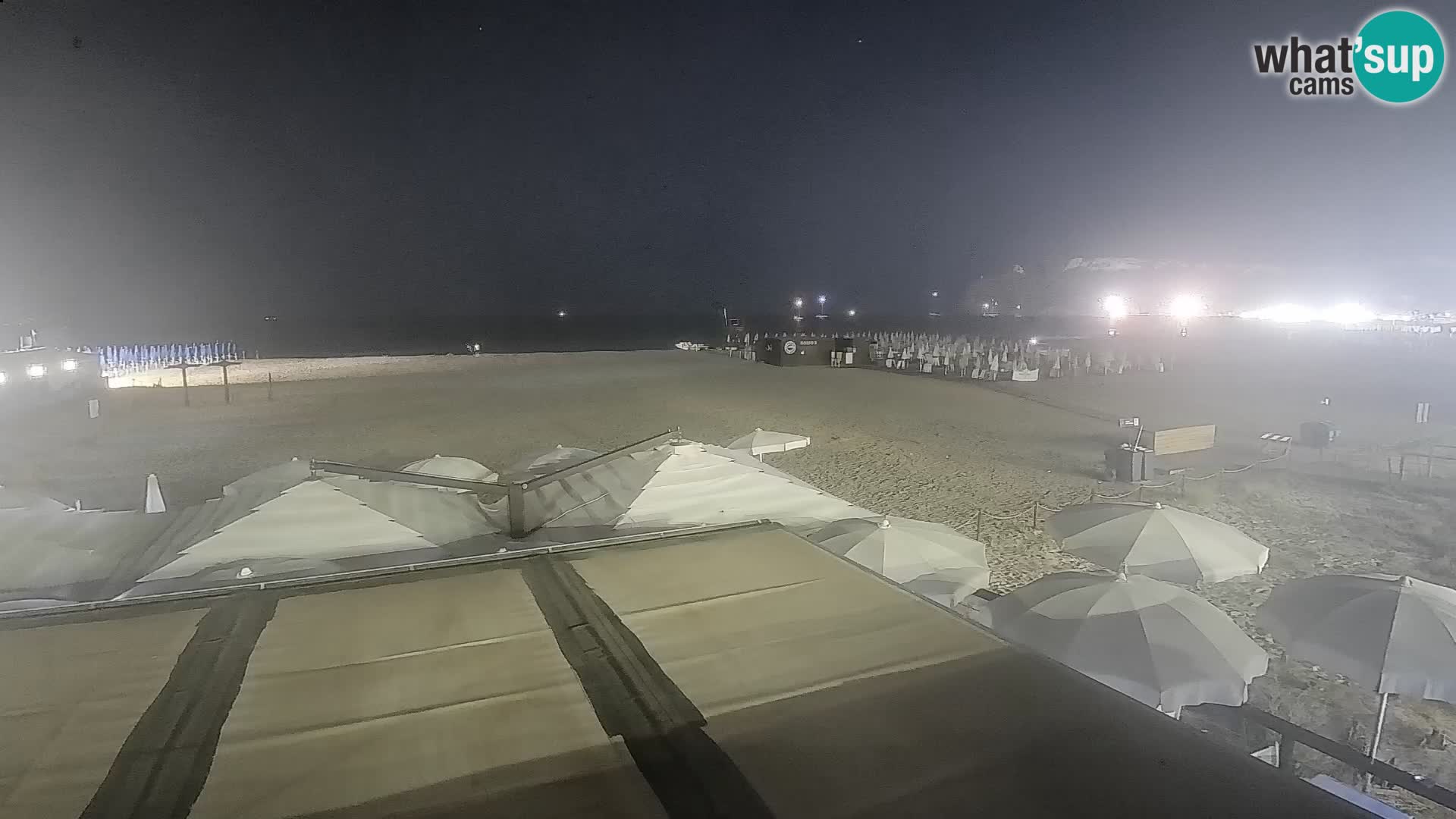 Poetto beach webcam | Cagliari | Sardinija