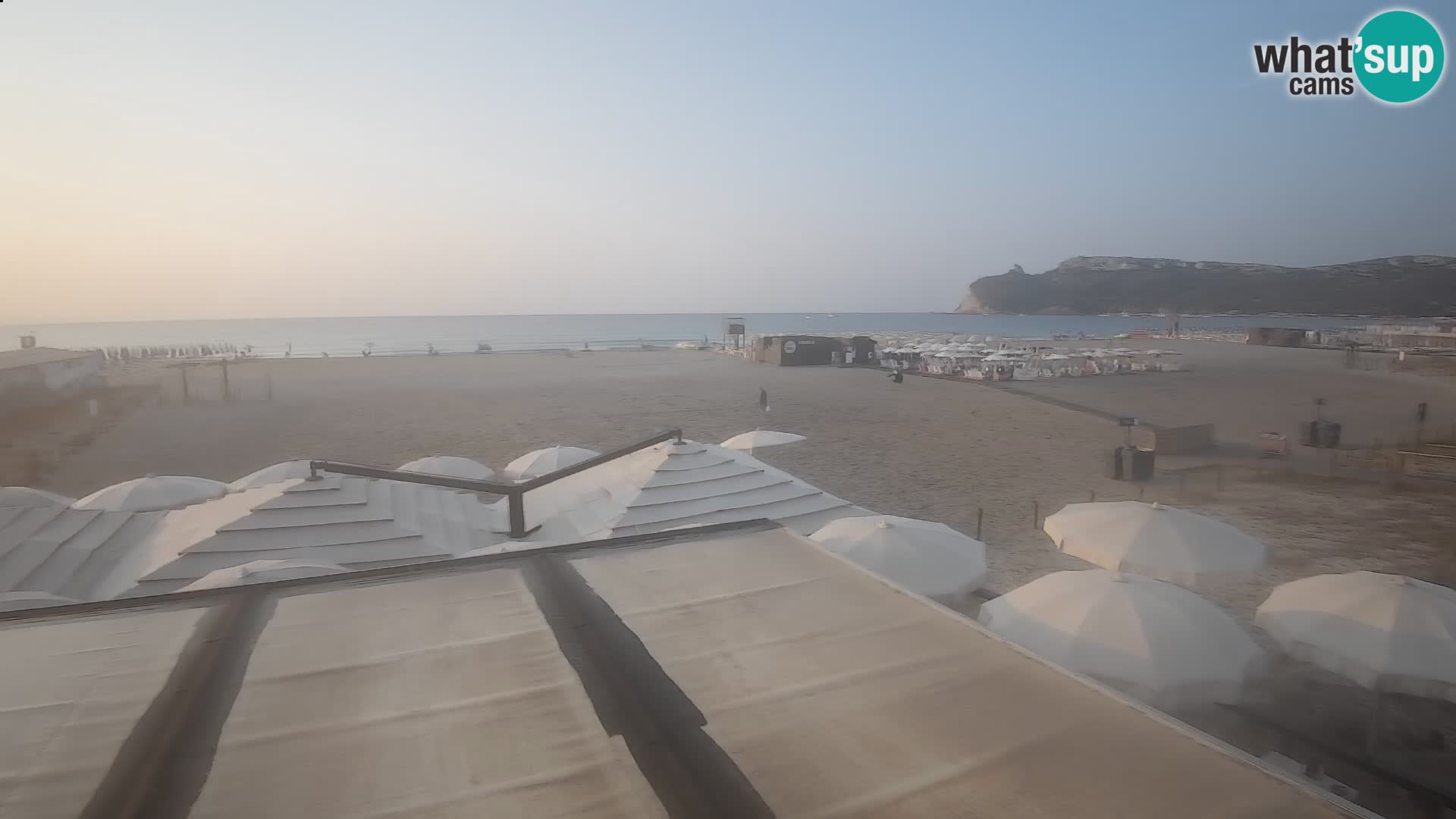 Poetto beach webcam | Cagliari | Sardinija