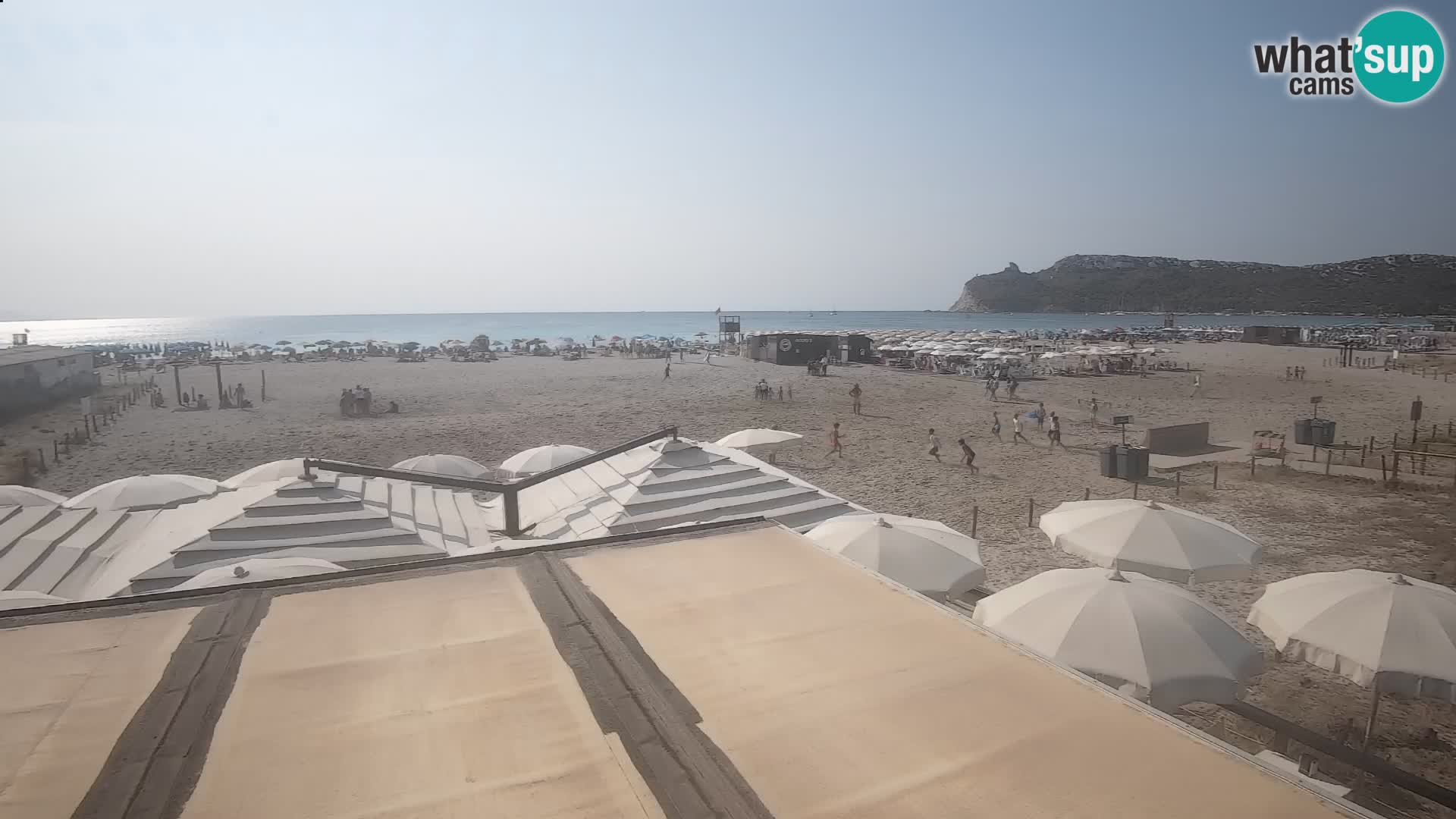 Webcam plage de Poetto | Cagliari | Sardaigne