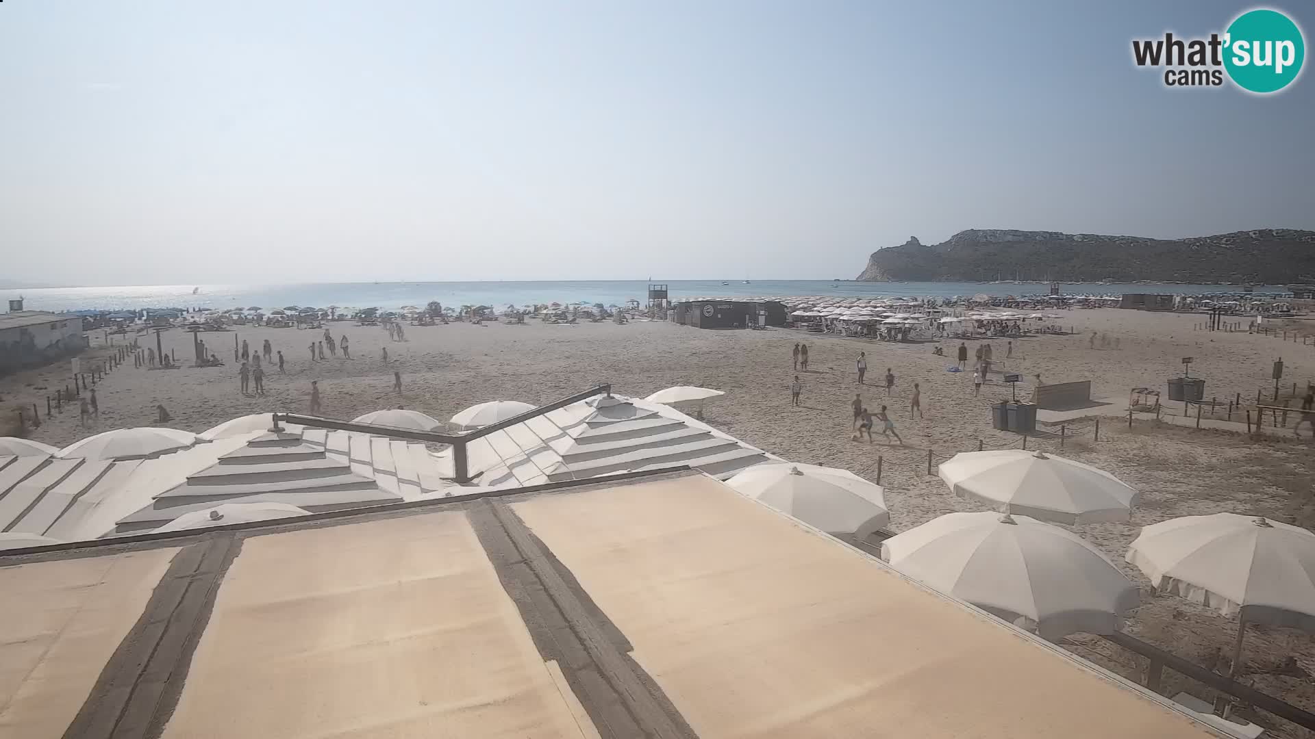 Poetto Strand Webcam | Cagliari | Sardinien