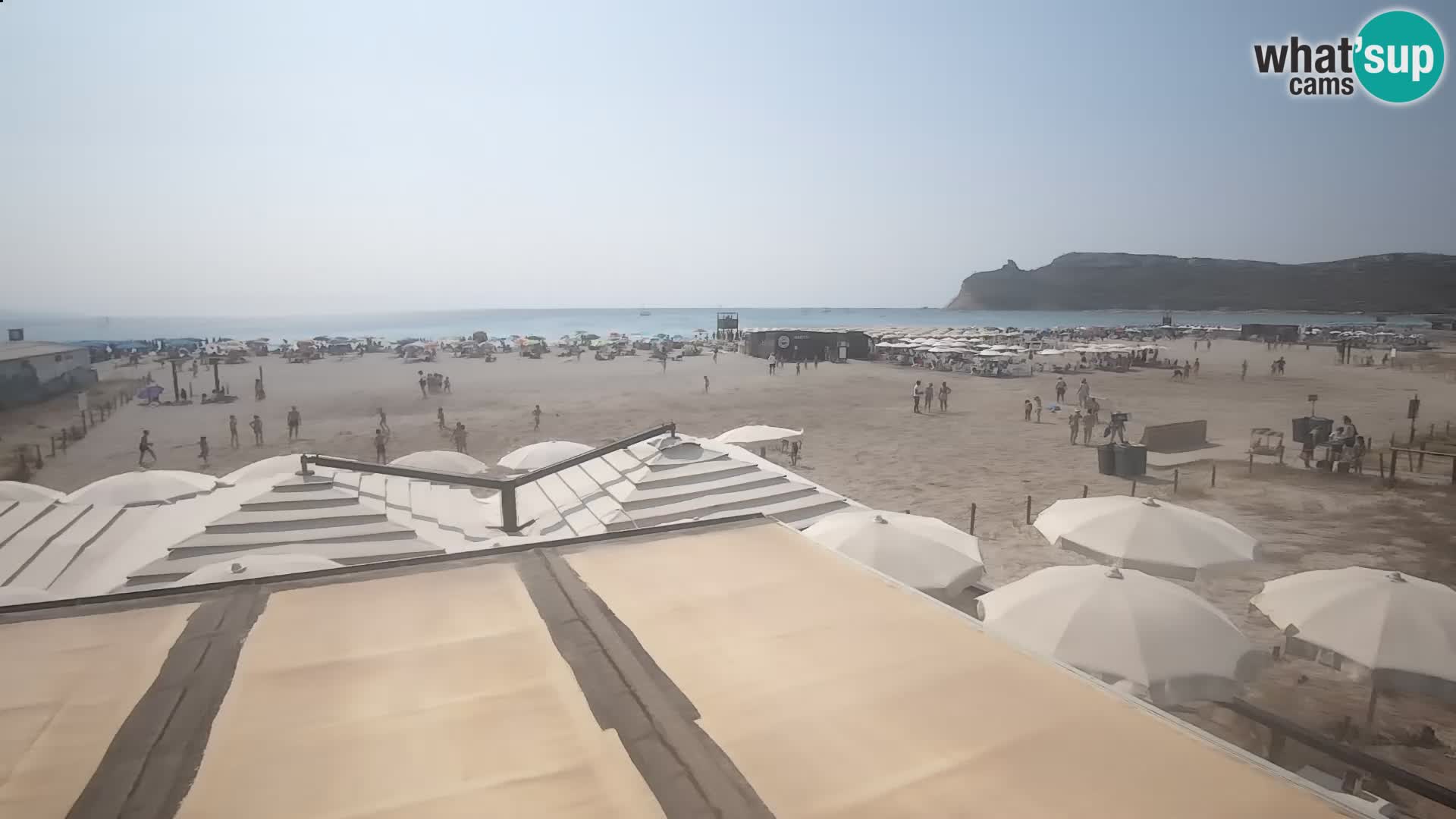 Poetto Strand Webcam | Cagliari | Sardinien