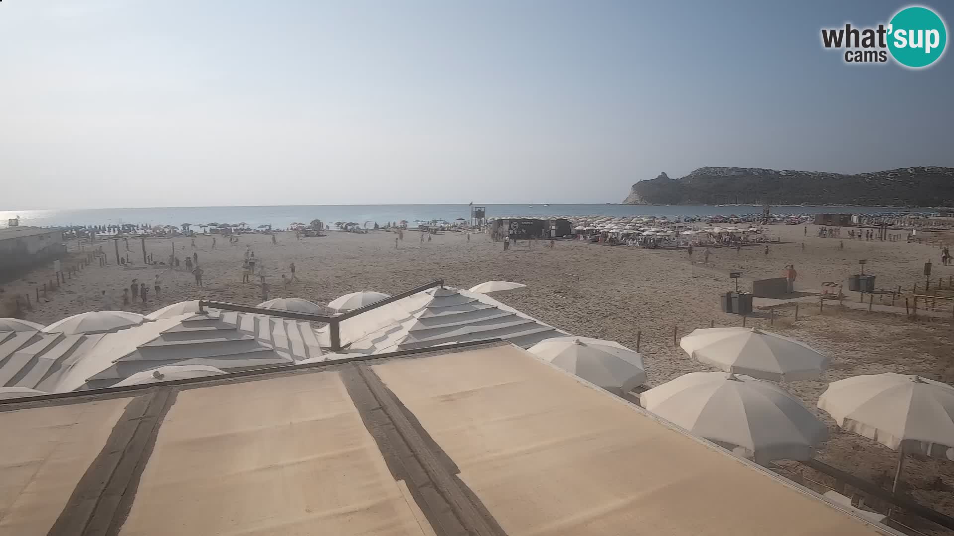 Poetto beach webcam | Cagliari | Sardinia