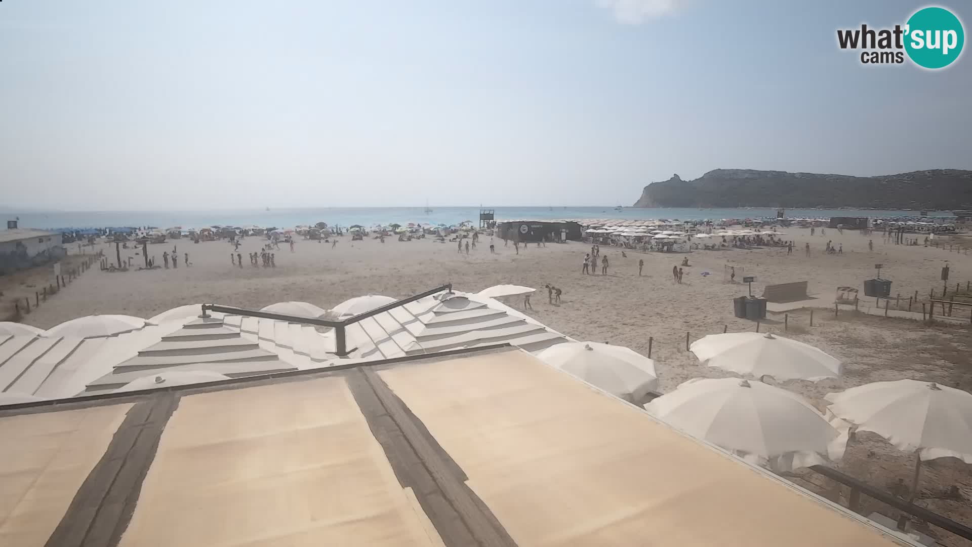 Poetto Strand Webcam | Cagliari | Sardinien