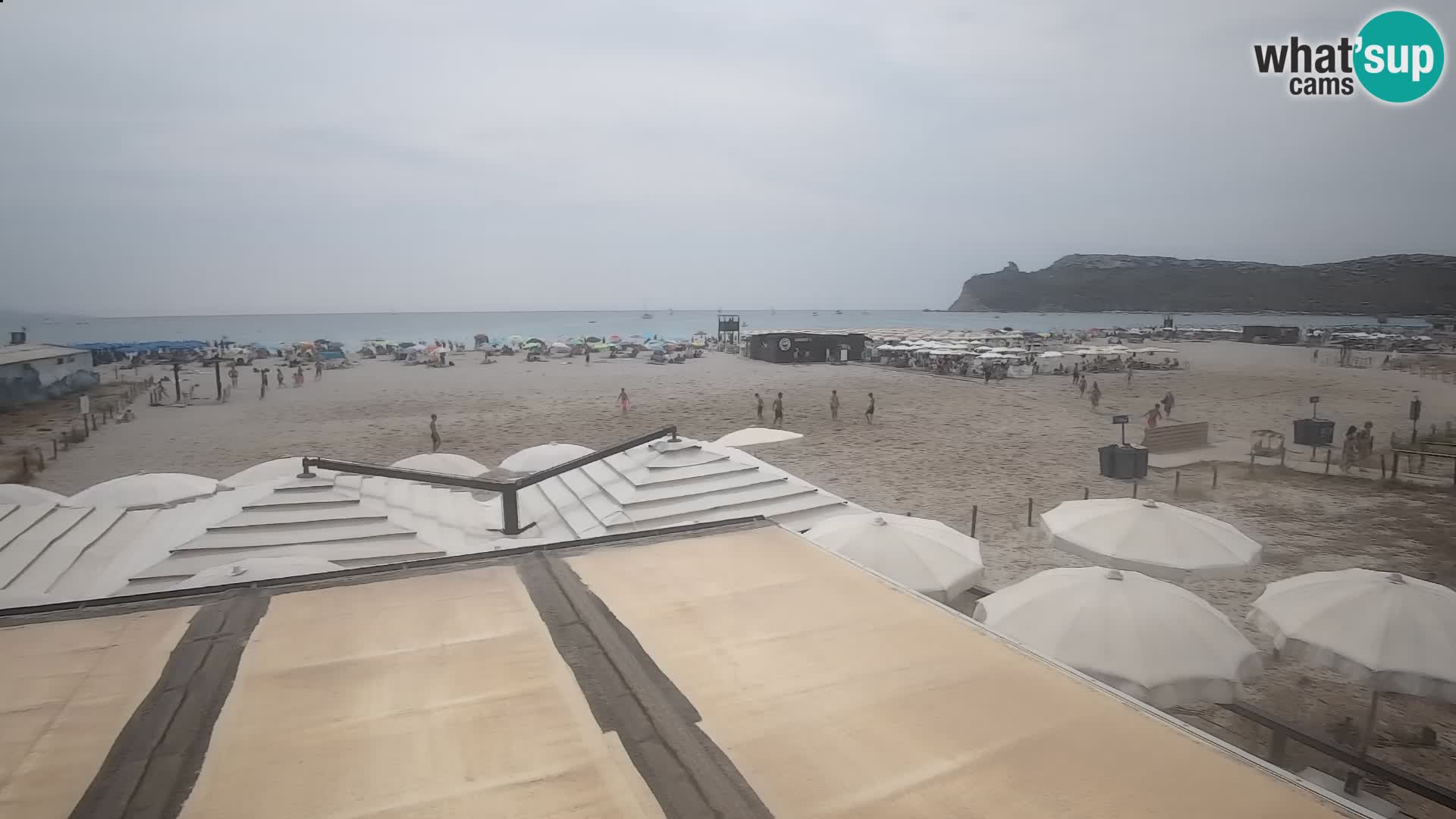 Poetto Strand Webcam | Cagliari | Sardinien