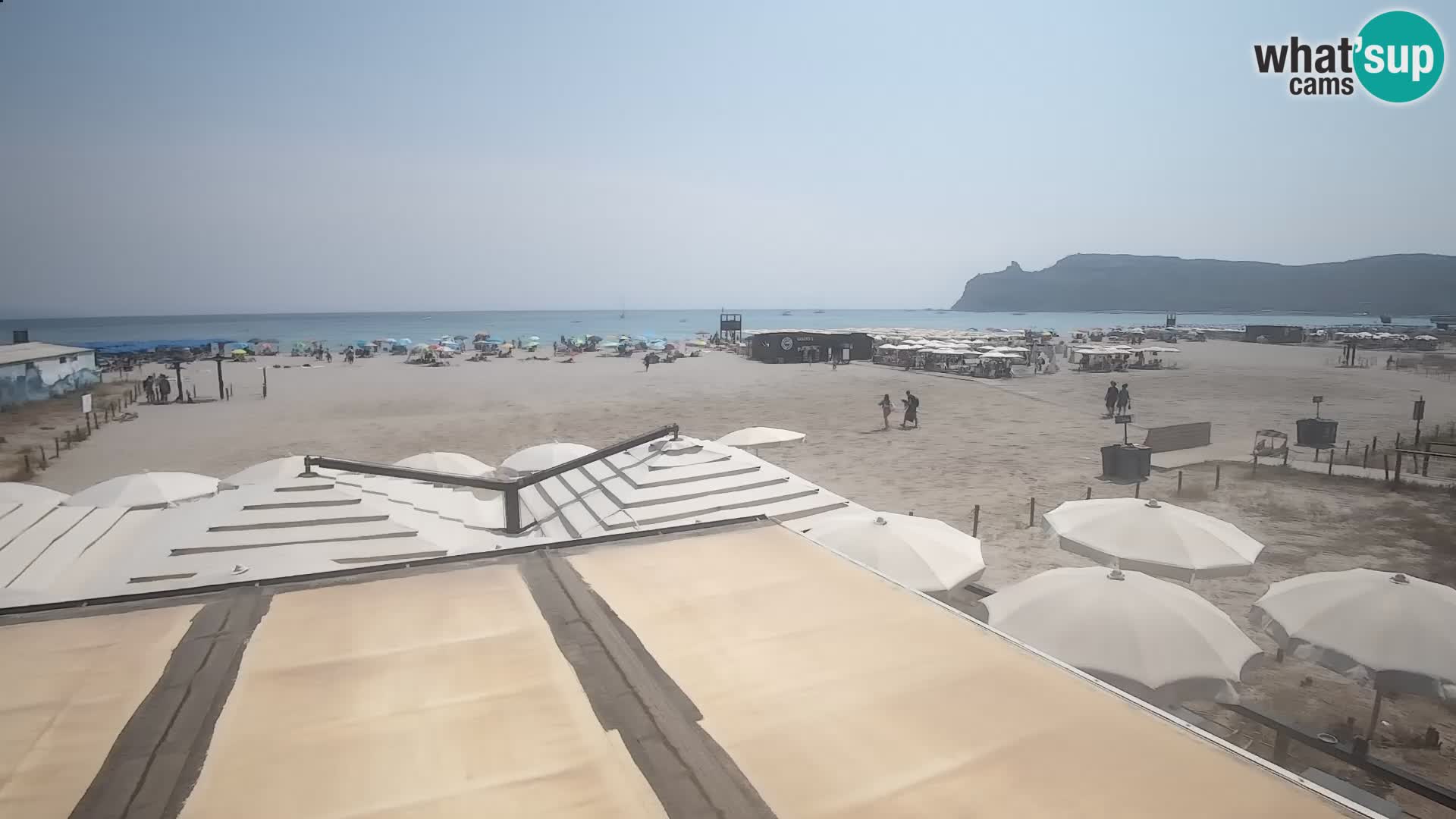 Poetto beach webcam | Cagliari | Sardinia