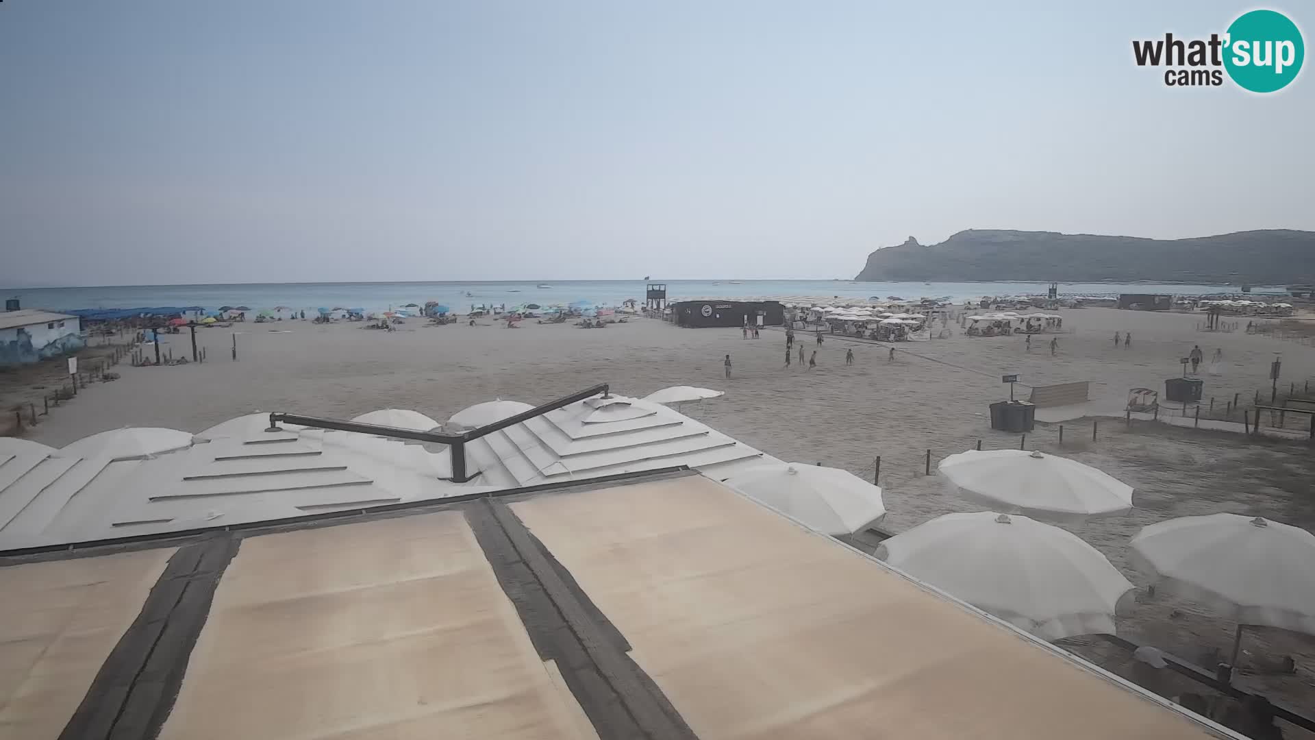 Poetto beach webcam | Cagliari | Sardinia