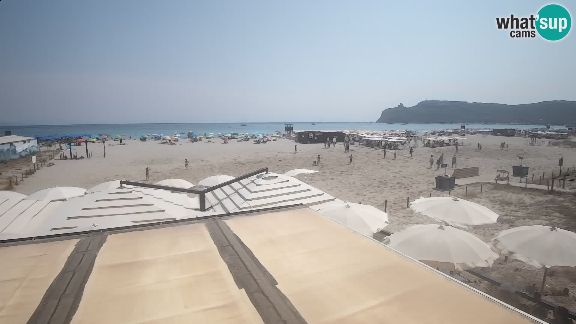 Webcam plage de Poetto | Cagliari | Sardaigne