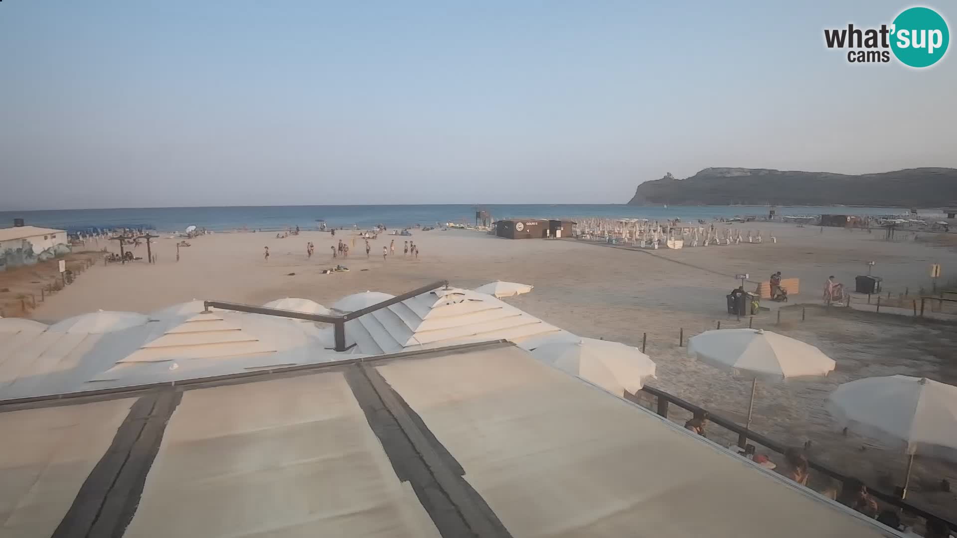 Poetto Strand Webcam | Cagliari | Sardinien
