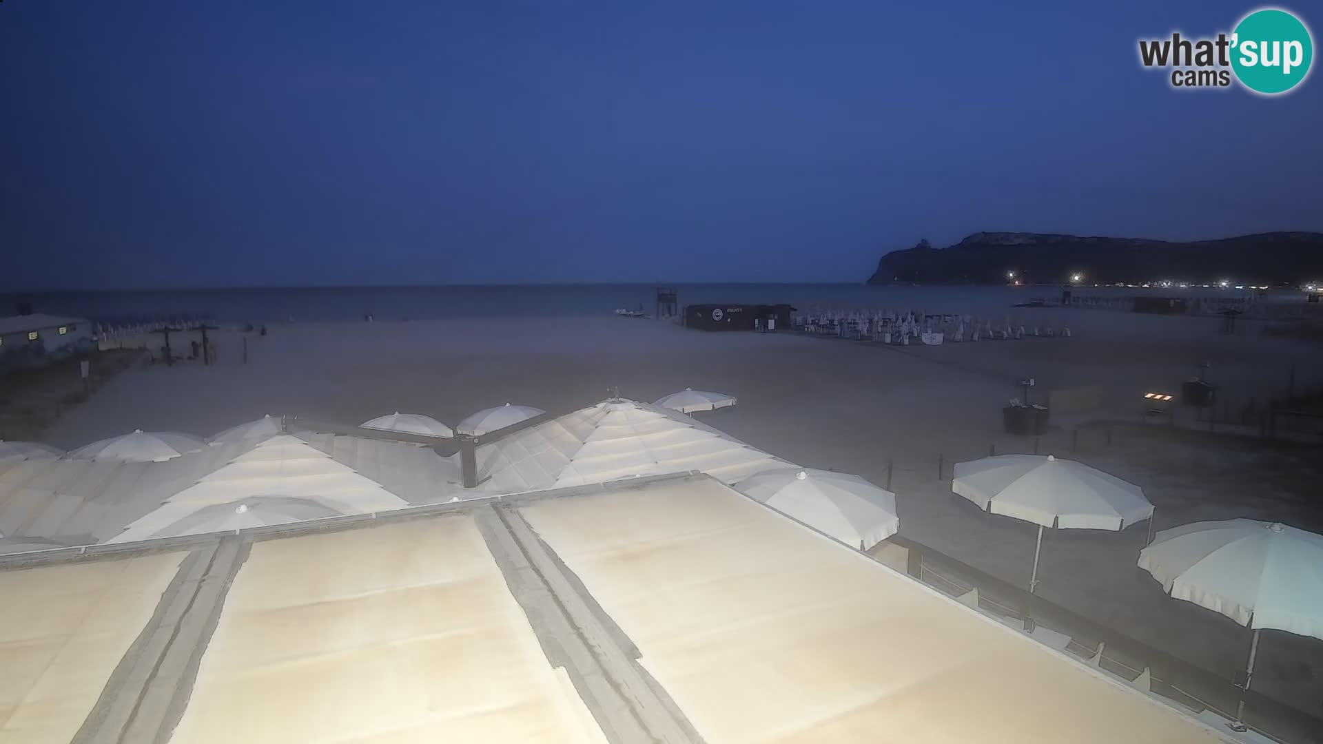 Poetto beach webcam | Cagliari | Sardinia
