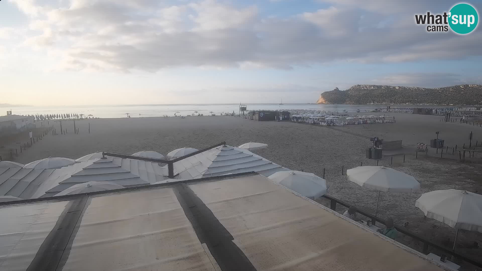 Webcam spiaggia del Poetto | Cagliari | Sardegna