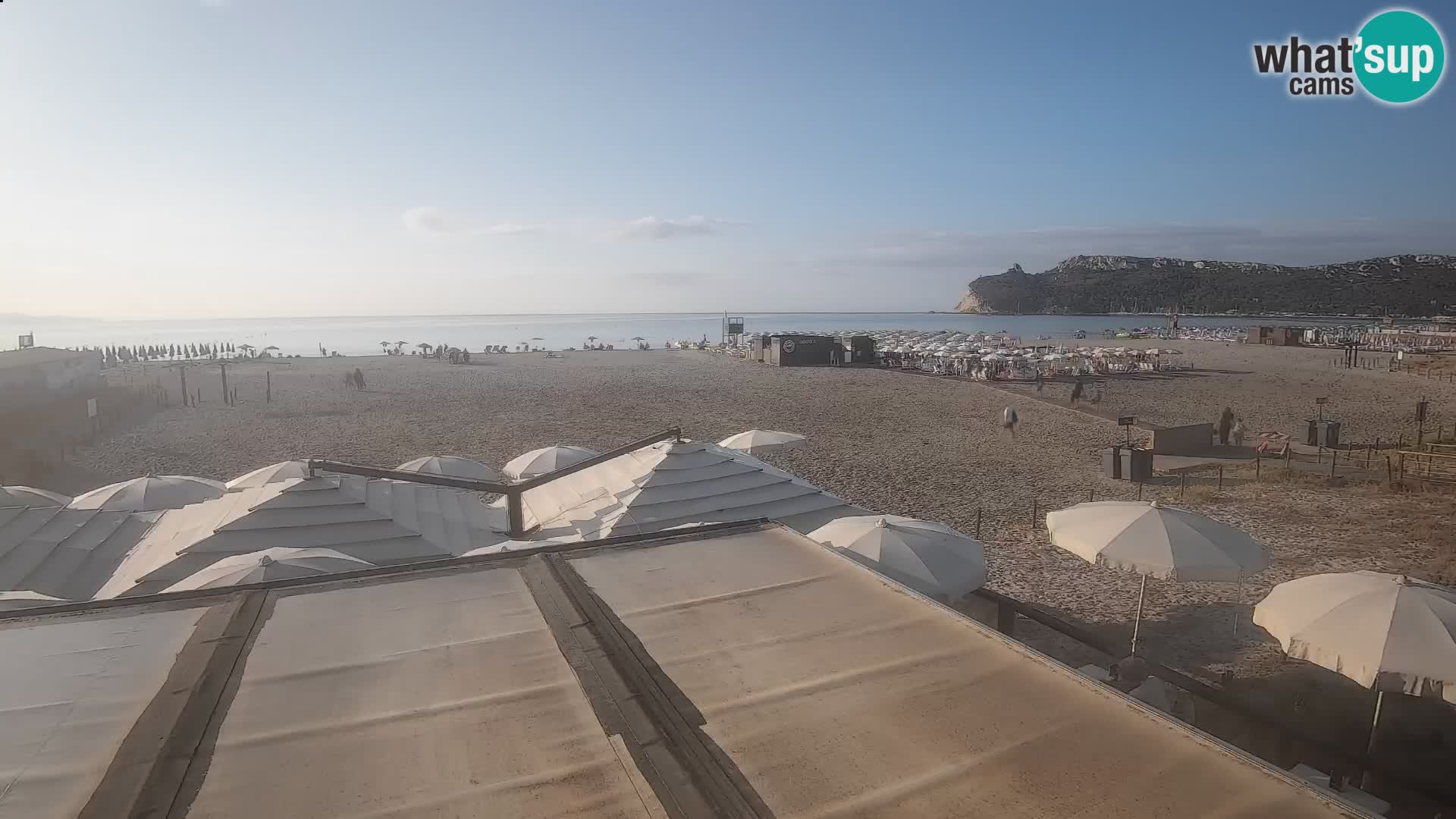 Poetto Strand Webcam | Cagliari | Sardinien