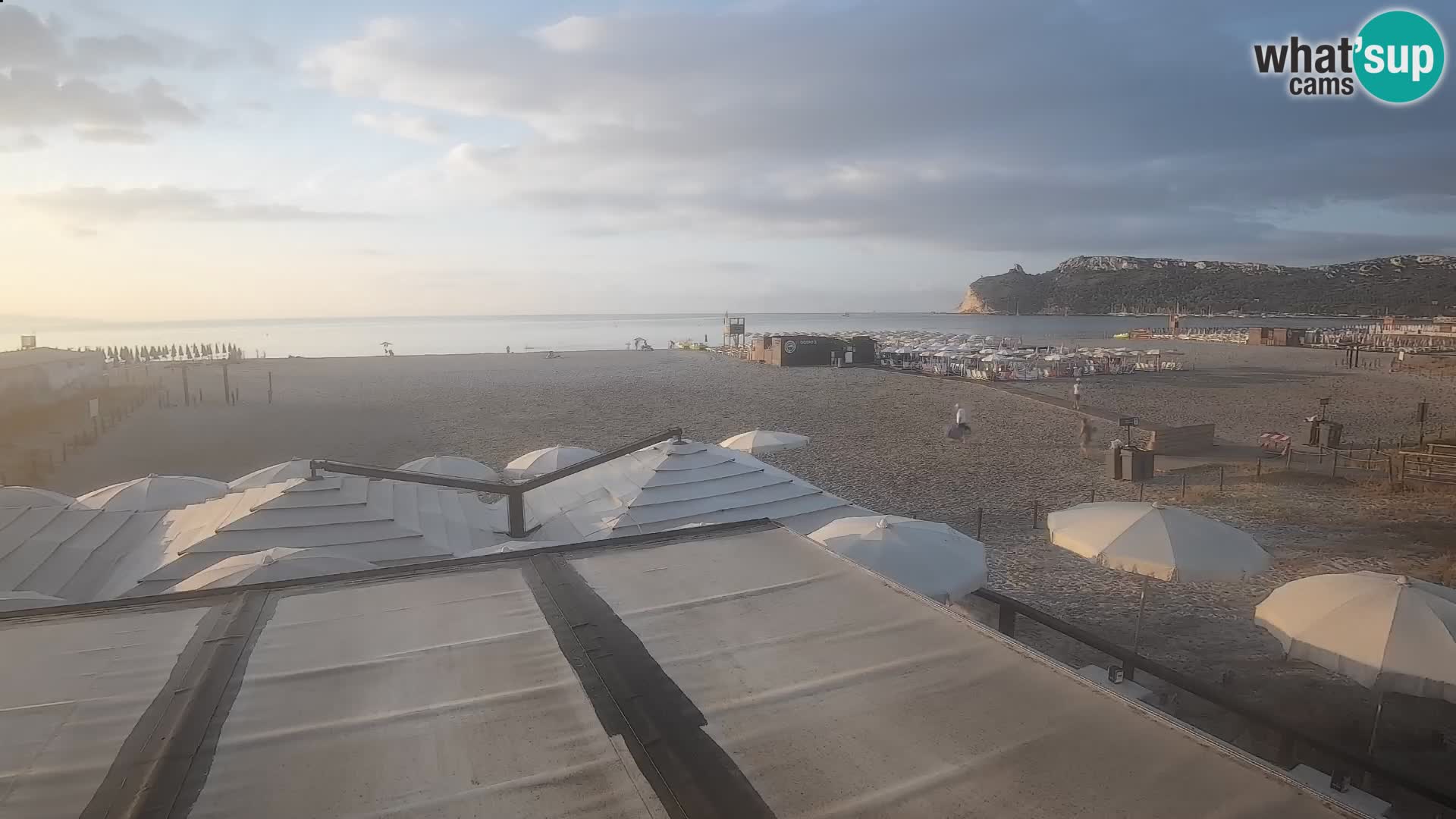 Poetto Strand Webcam | Cagliari | Sardinien
