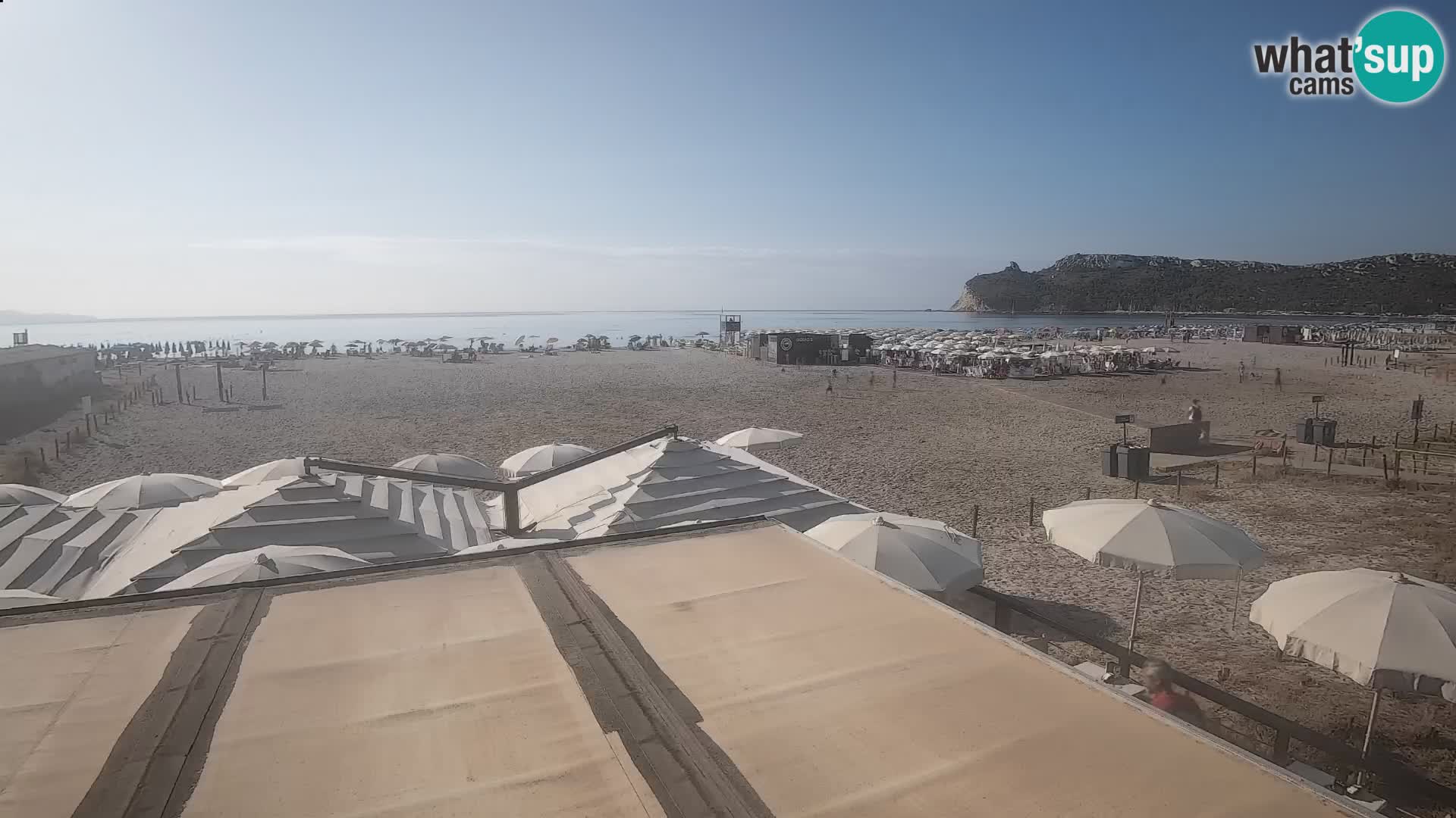 Poetto beach webcam | Cagliari | Sardinia