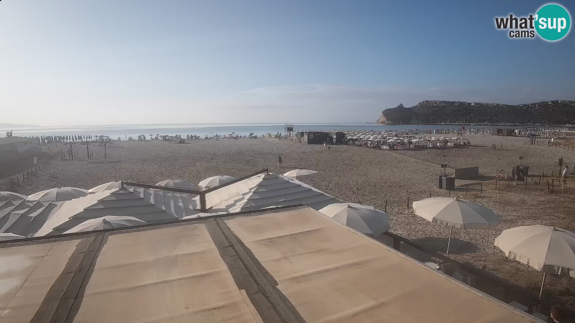 Poetto beach webcam | Cagliari | Sardinija
