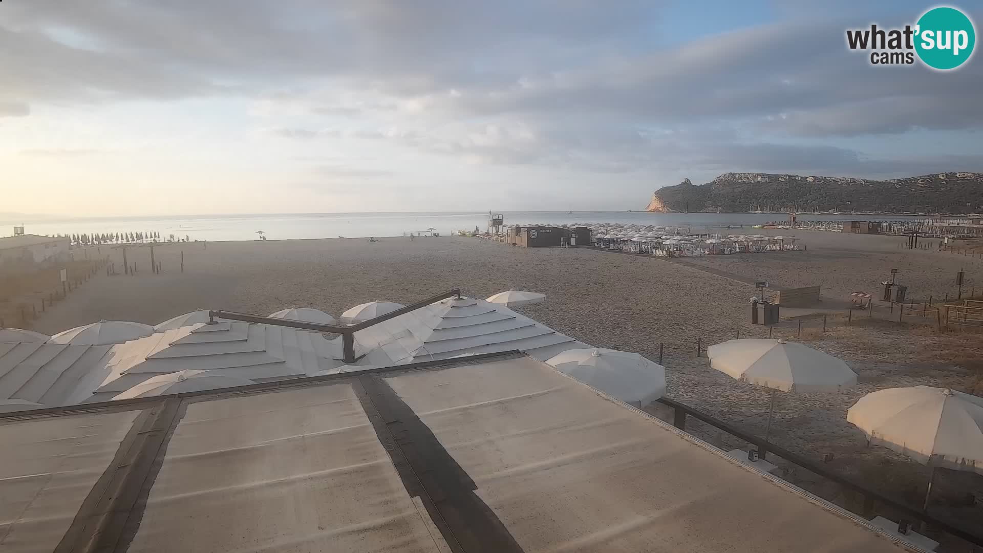 Webcam spiaggia del Poetto | Cagliari | Sardegna
