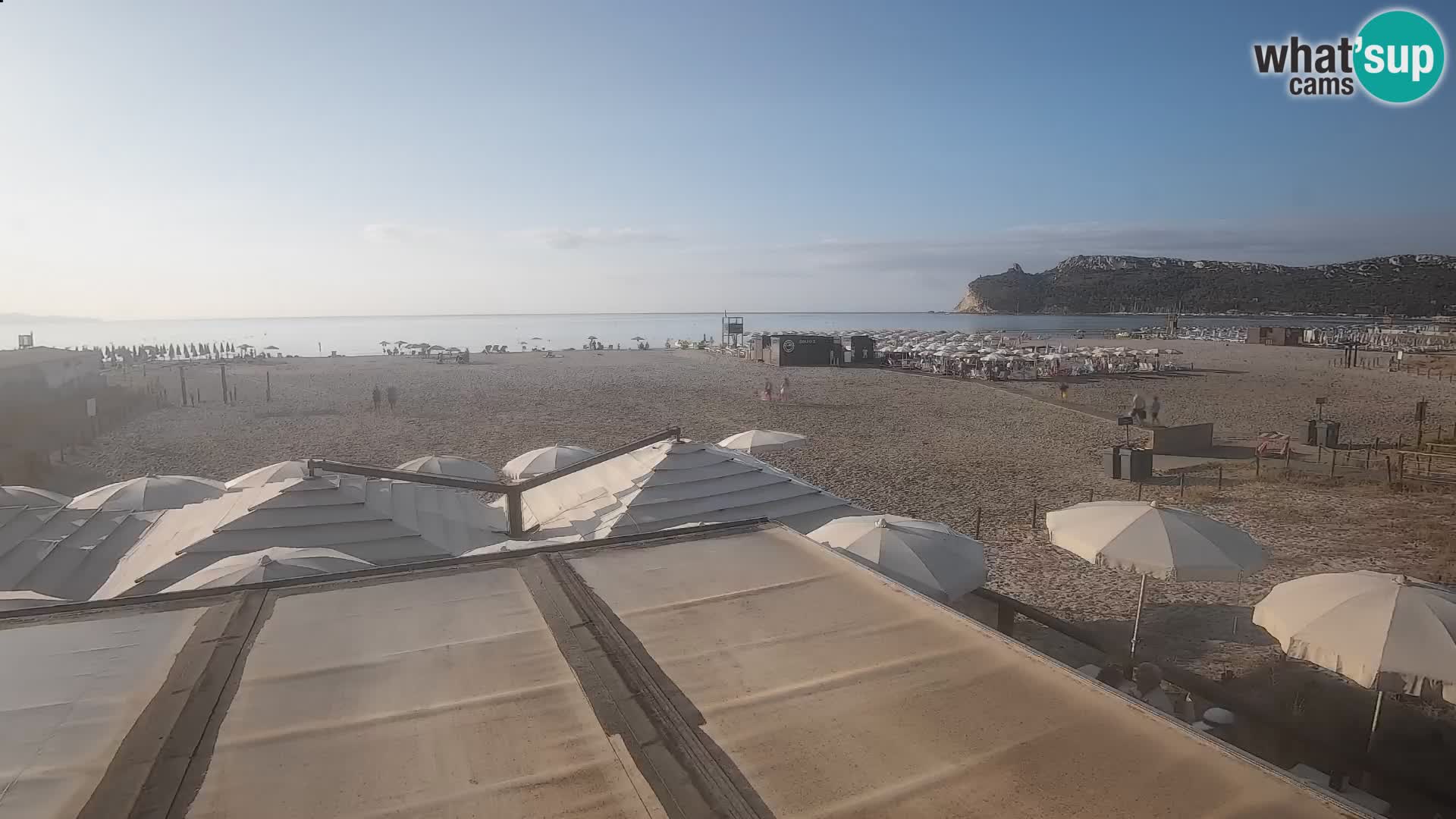 Webcam plage de Poetto | Cagliari | Sardaigne