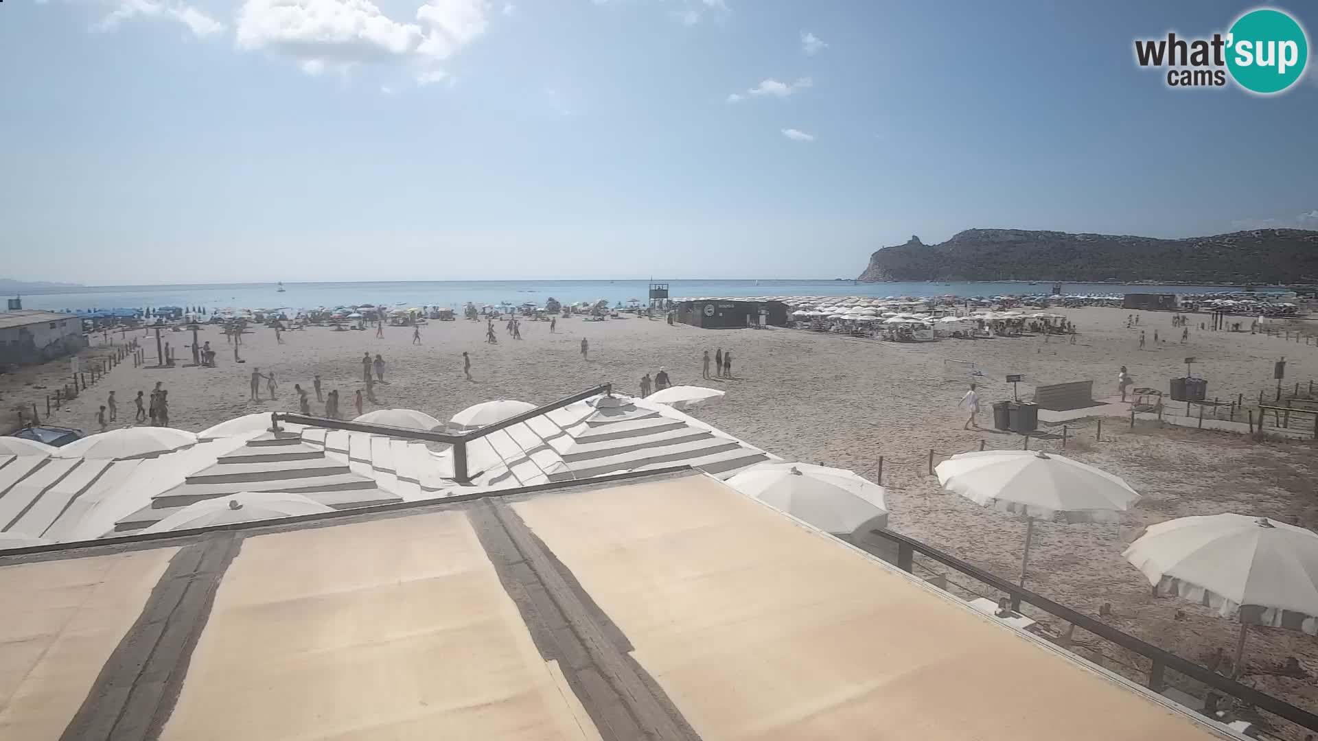 Poetto beach webcam | Cagliari | Sardinia